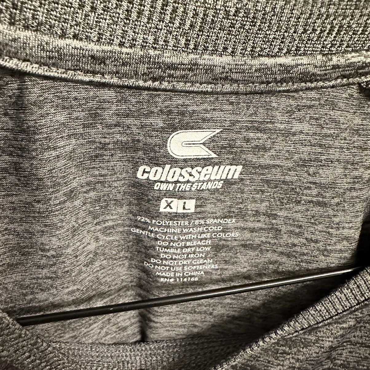 Colosseum Athletics Colosseum Gray Men’s Nebraska Cornhusker Long Sleeve Shirt Size US XL / EU 56 / 4 - 3 Thumbnail