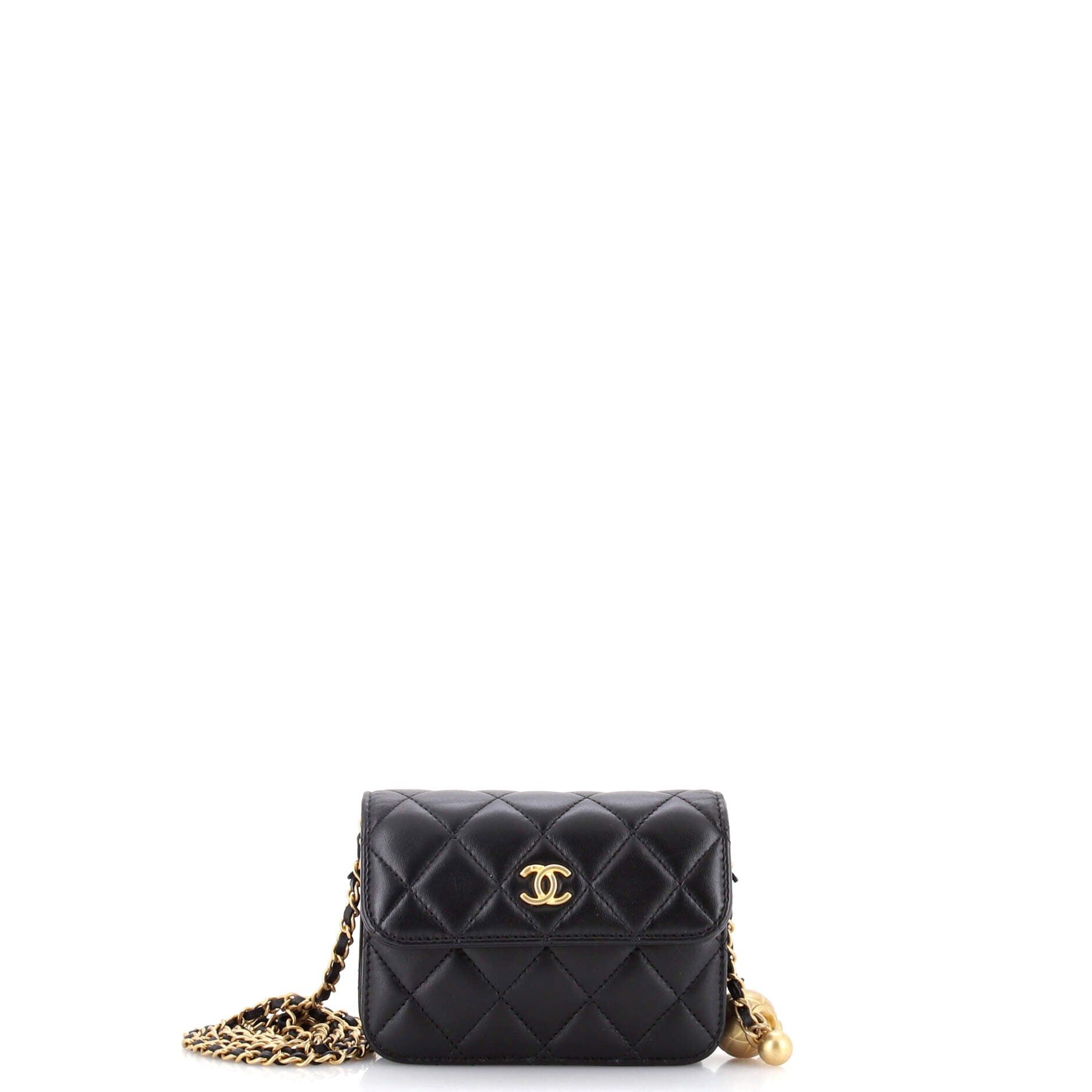 Chanel Pearl Crush Flap Clutch with Chain Size ONE SIZE - 1 Thumbnail