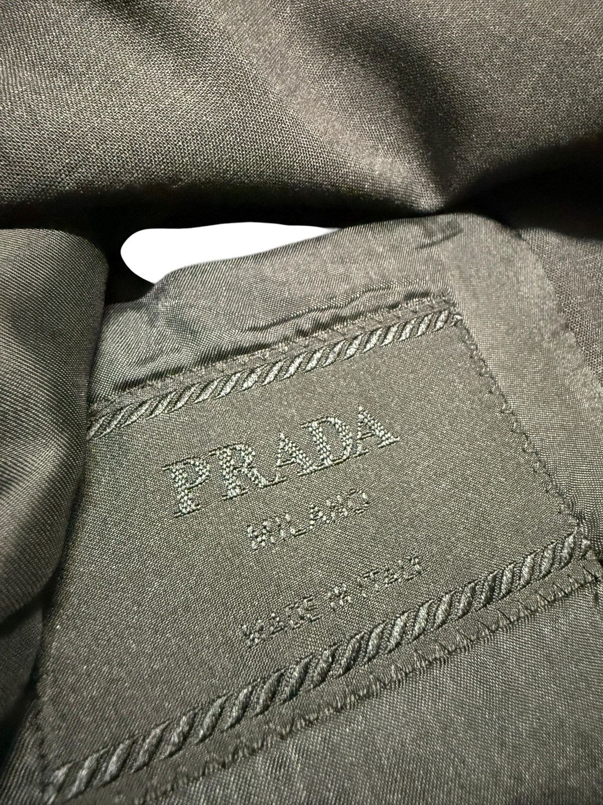 Prada Prada blazer jacket black formal Size 54R - 3 Thumbnail
