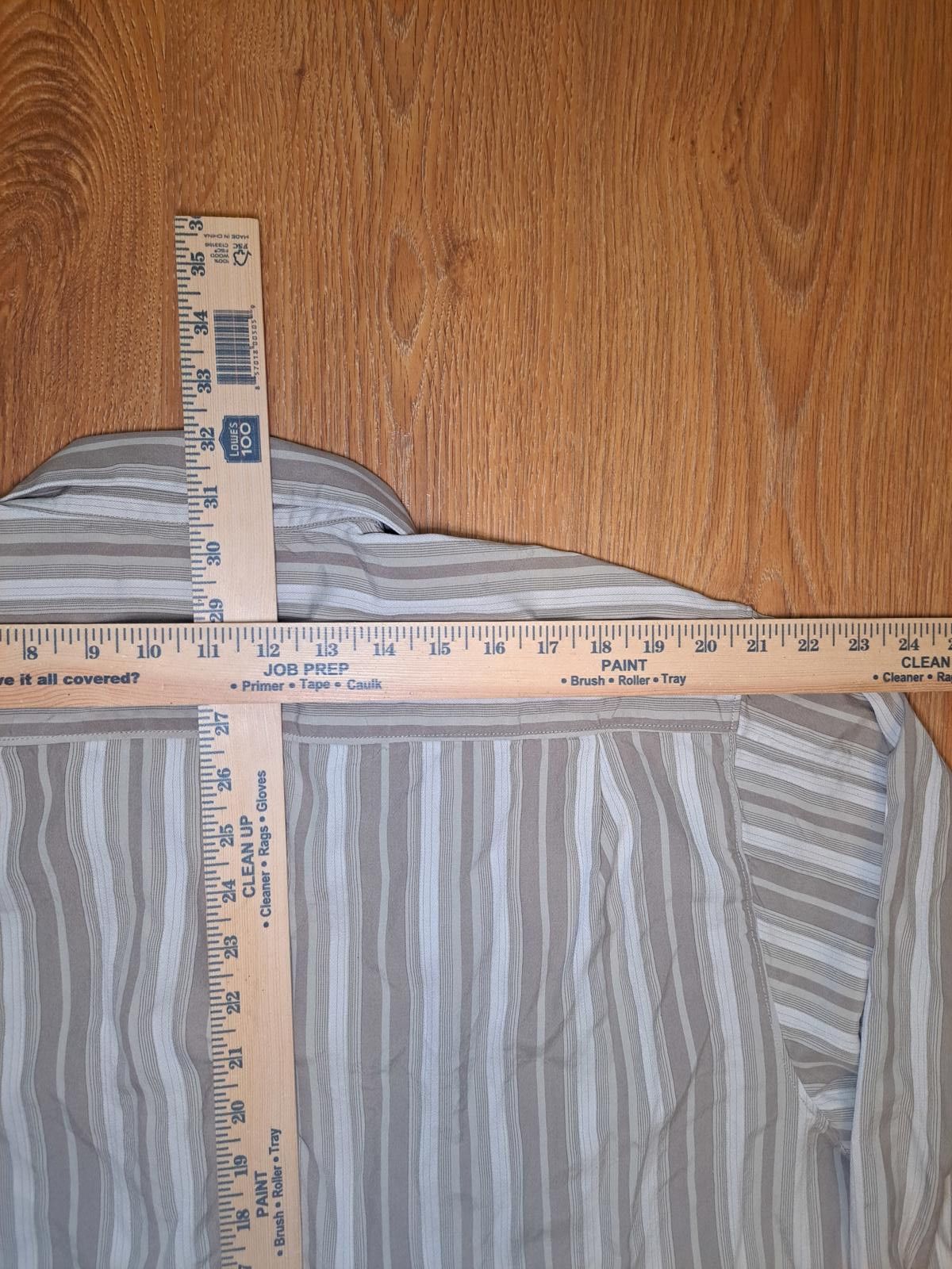 Tommy Bahama Tommy Bahama Button Up Shirt XXL Beige Striped 100% Silk Size US XXL / EU 58 / 5 - 10 Thumbnail
