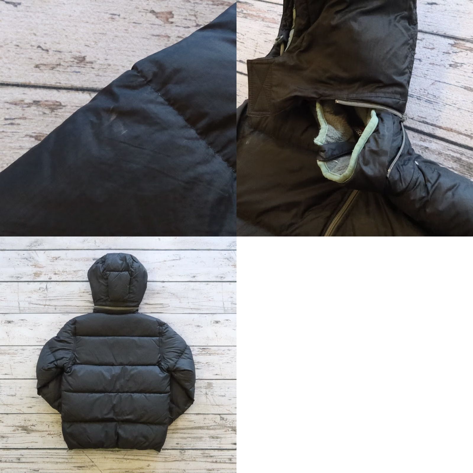 Diesel Vintage Diesel Down Puffer Nylon Jacket Mens X/S Black Jacket Size US S / EU 44-46 / 1 - 11 Thumbnail