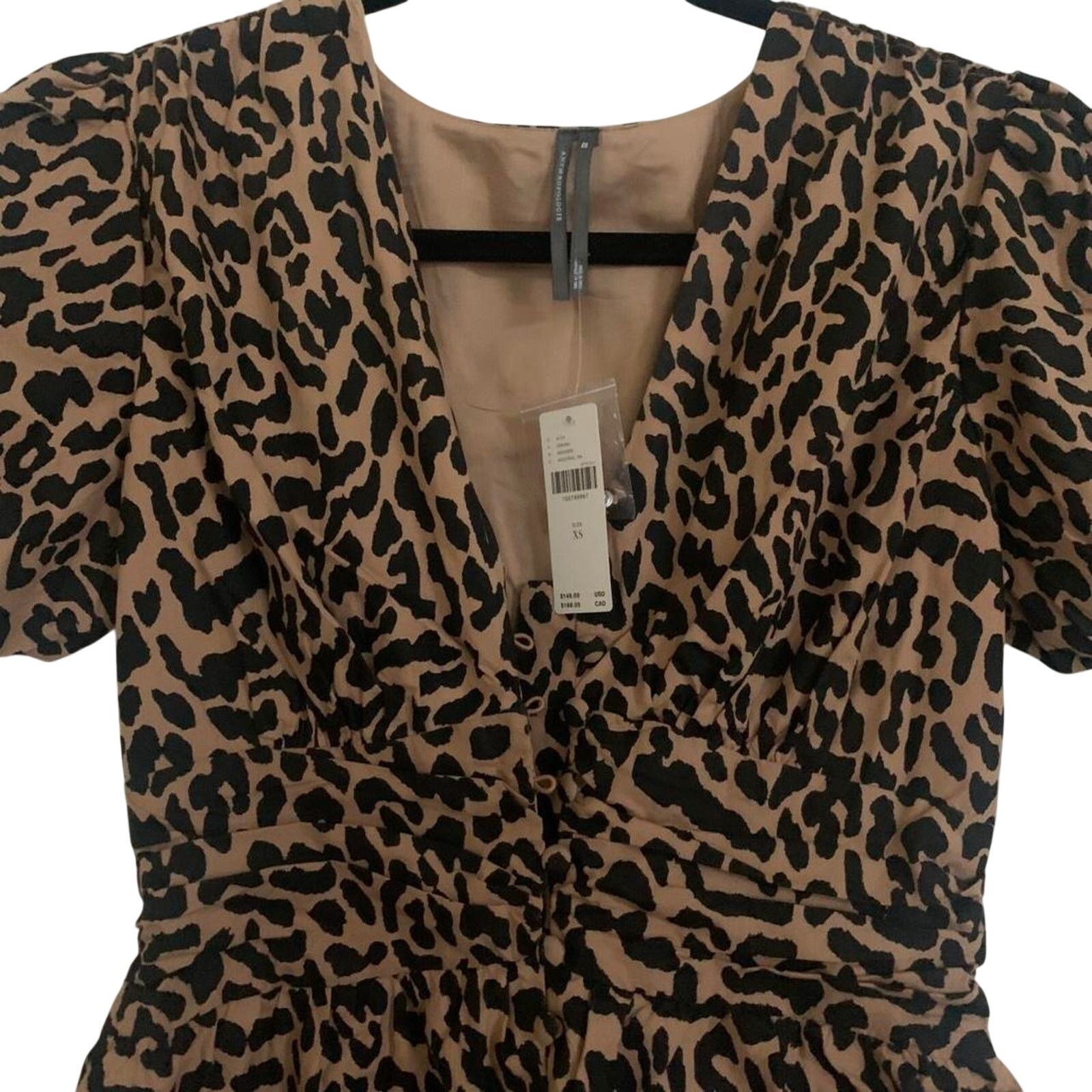 Anthropologie NWT Anthropologie Katharina Button Front Romper Size 26" / US 2 / IT 38 - 3 Thumbnail