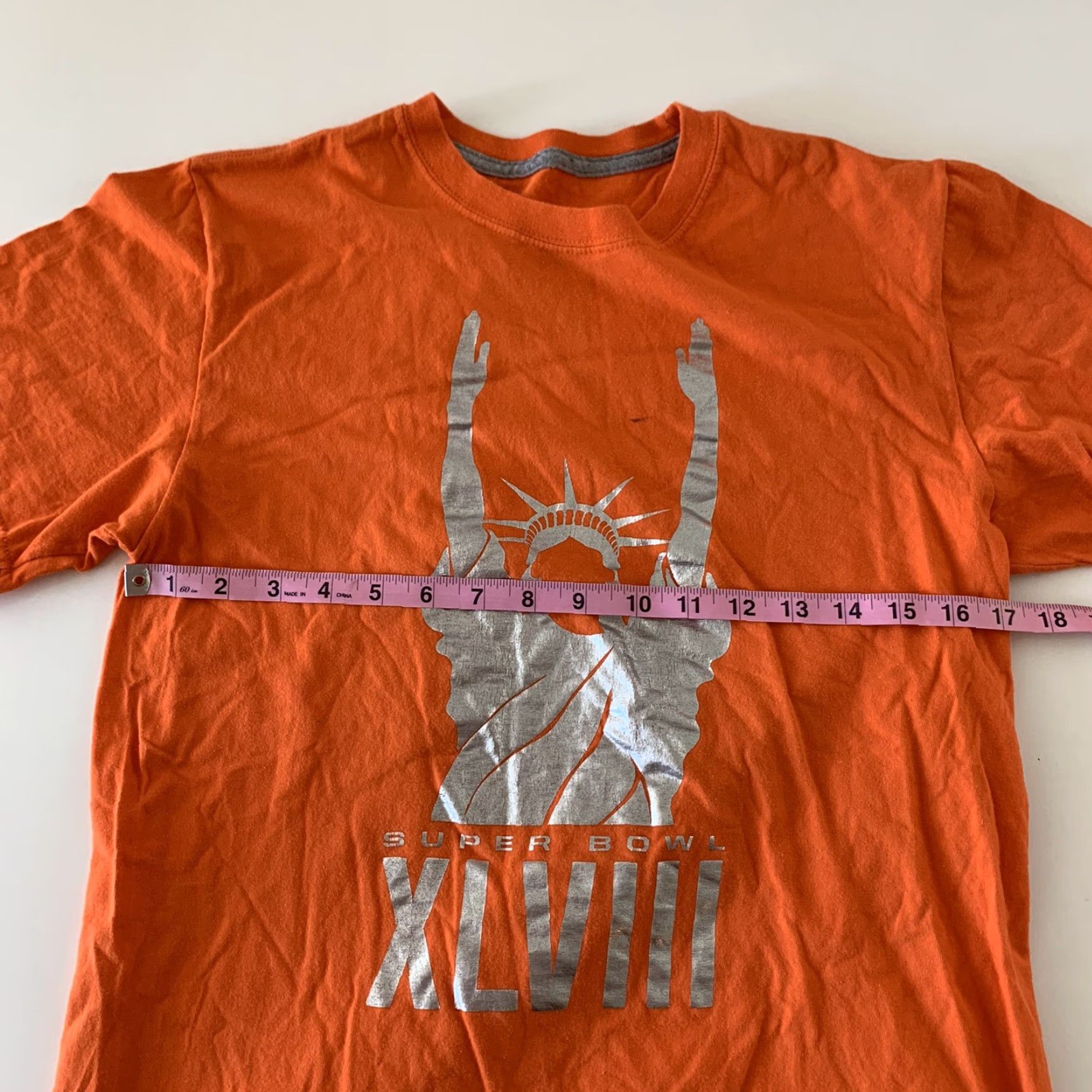 Nike Nike Regular Fit T-Shirt Short Sleeve Men XLII? Orange Size US S / EU 44-46 / 1 - 4 Thumbnail
