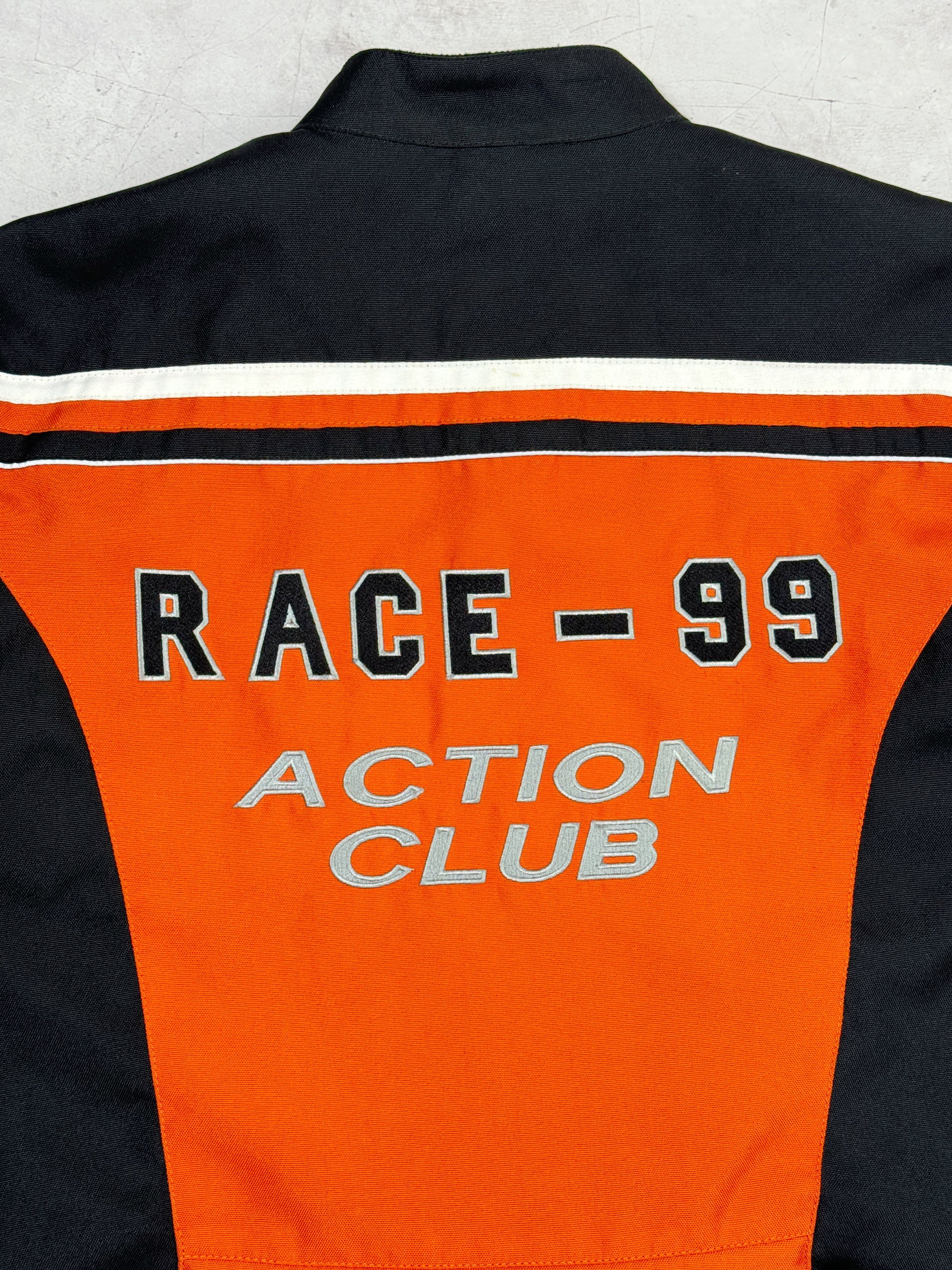 Vintage Moto High Cycle Speed Racing Jacket Road Camp Race-99 Size US L / EU 52-54 / 3 - 19 Thumbnail