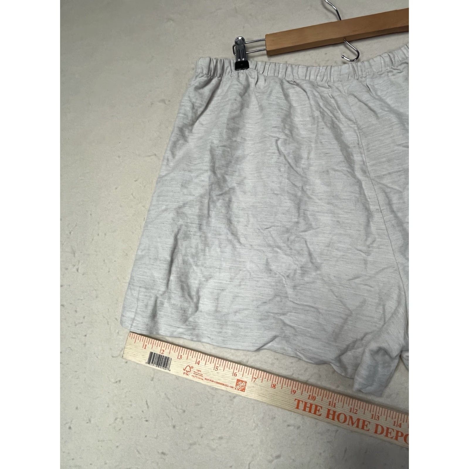 Vintage Wilfred Shorts Bermuda Women's L Tan Lightweight Drawstring Linen Blend Beige Size 36" / US 14 / IT 50 - 7 Thumbnail