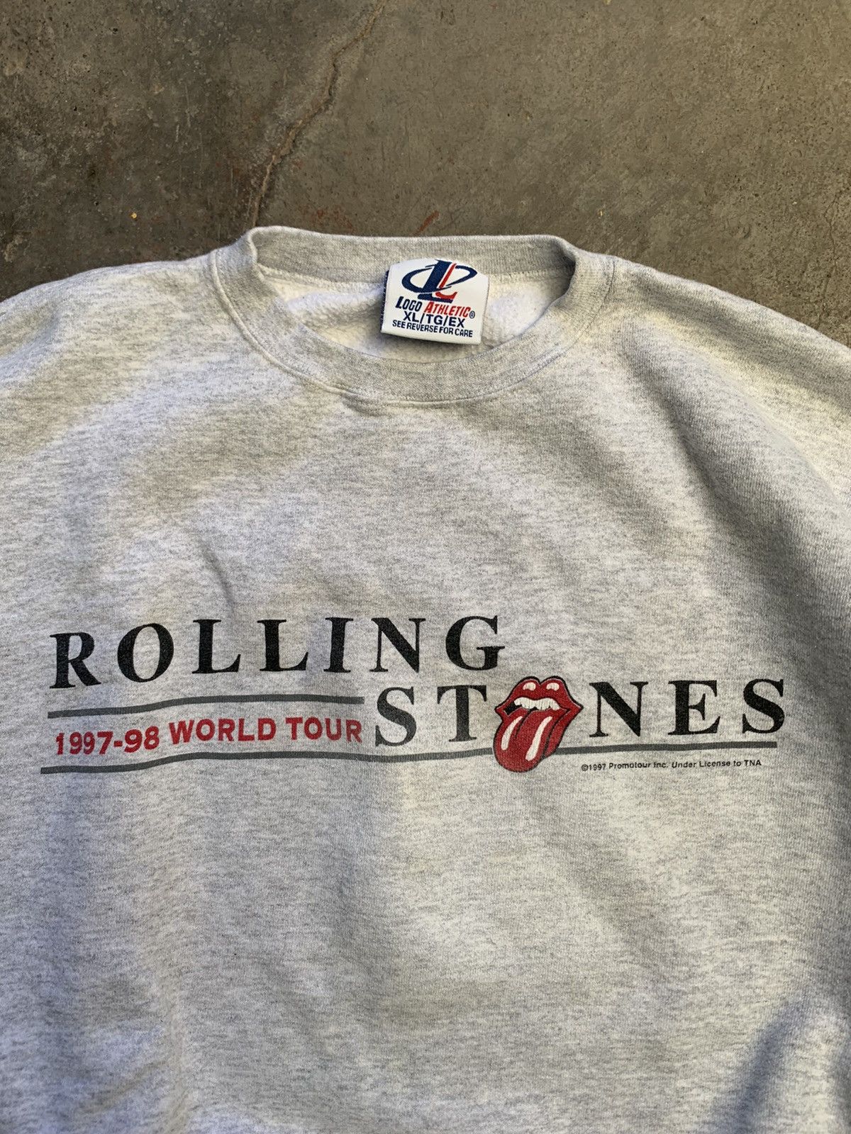 Vintage Vintage Og Rolling Stones Crewneck 1997 Size US XL / EU 56 / 4 - 2 Thumbnail