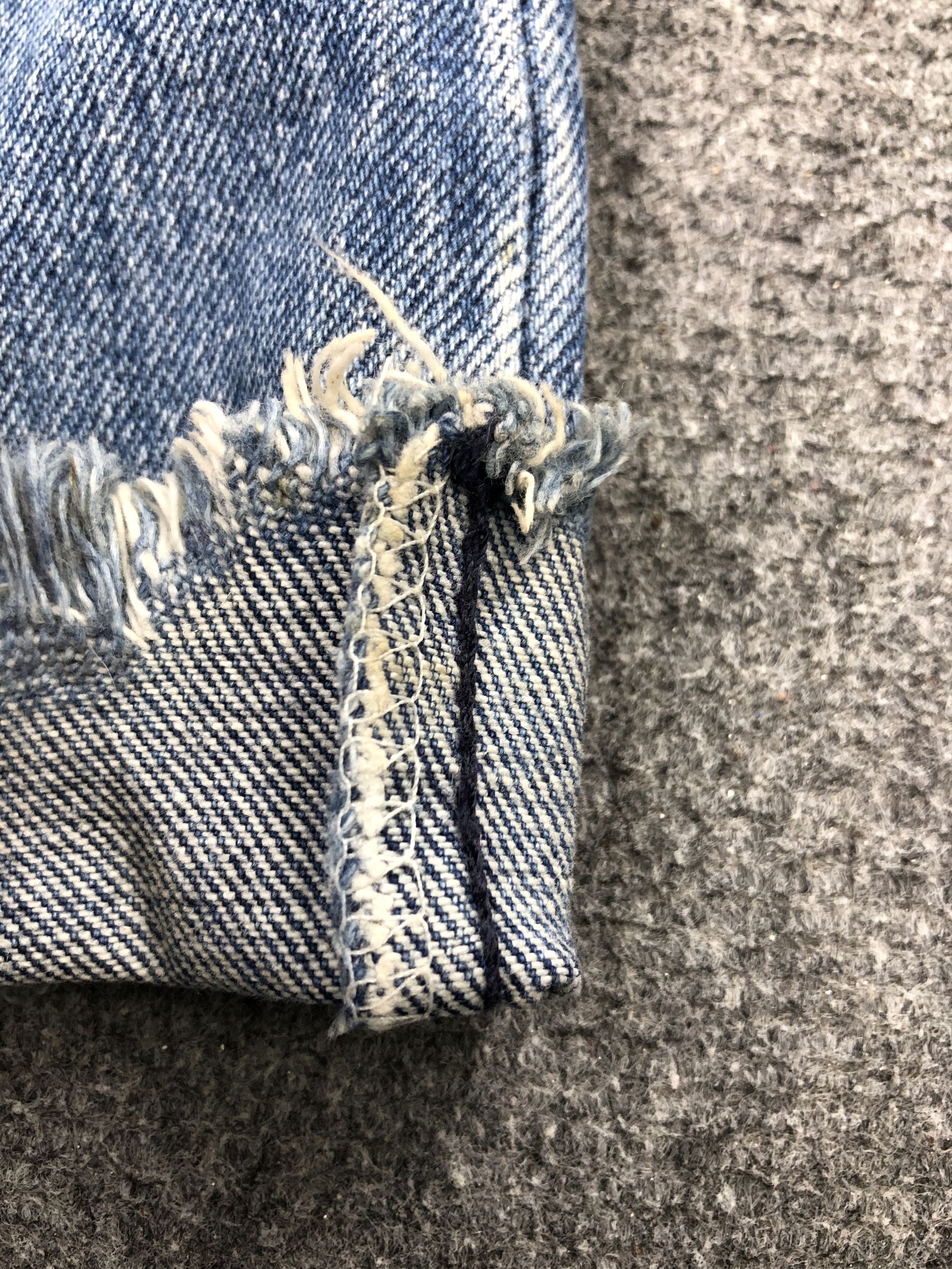 Levi's Vintage 90s Levis 505 Regular Light Blue Jeans DP2451 Size US 26 / EU 42 - 9 Thumbnail