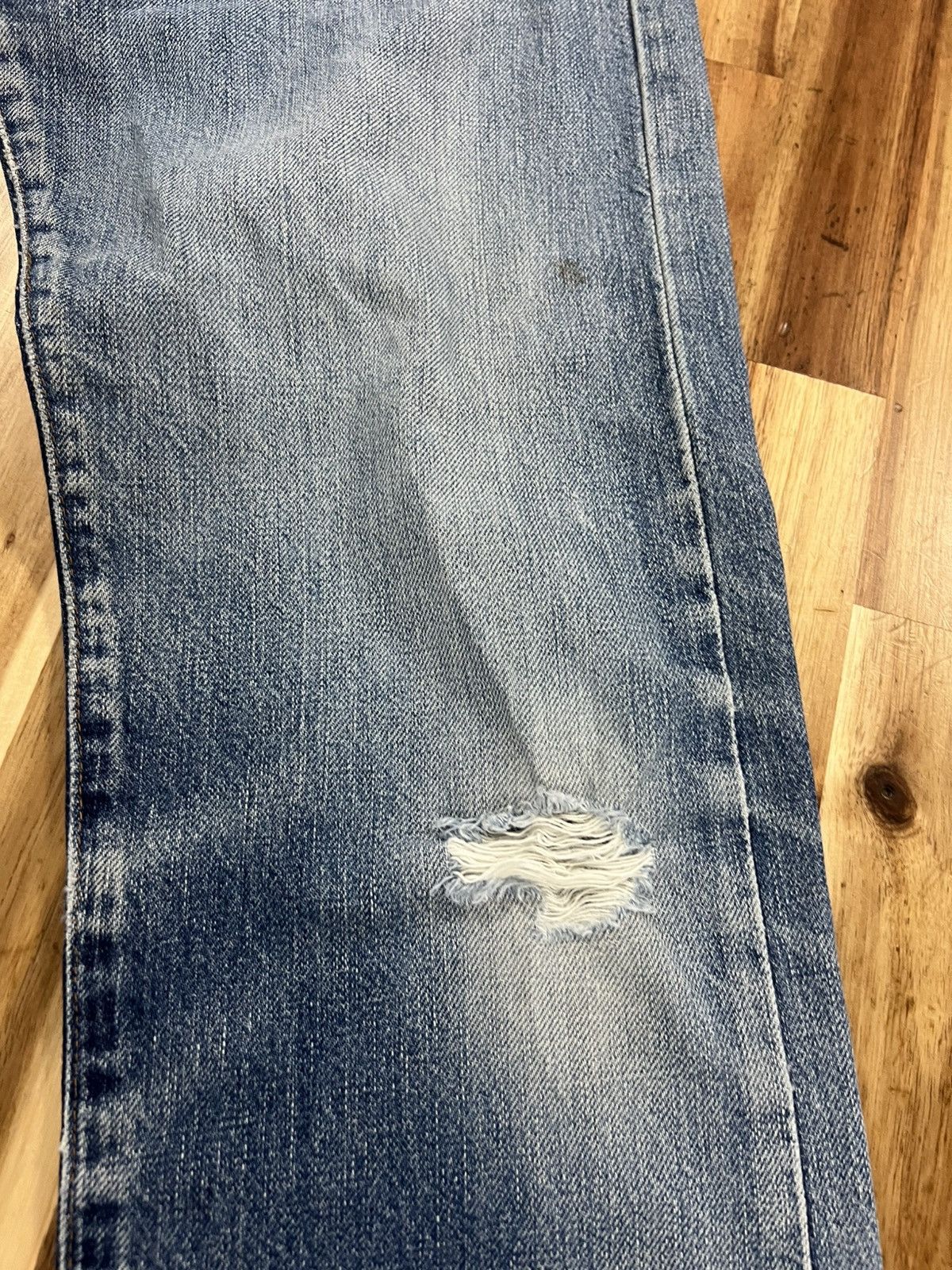 Levi's Vintage 90’s Levis 502XX Big E Jeans Denim Size US 28 / EU 44 - 11 Thumbnail
