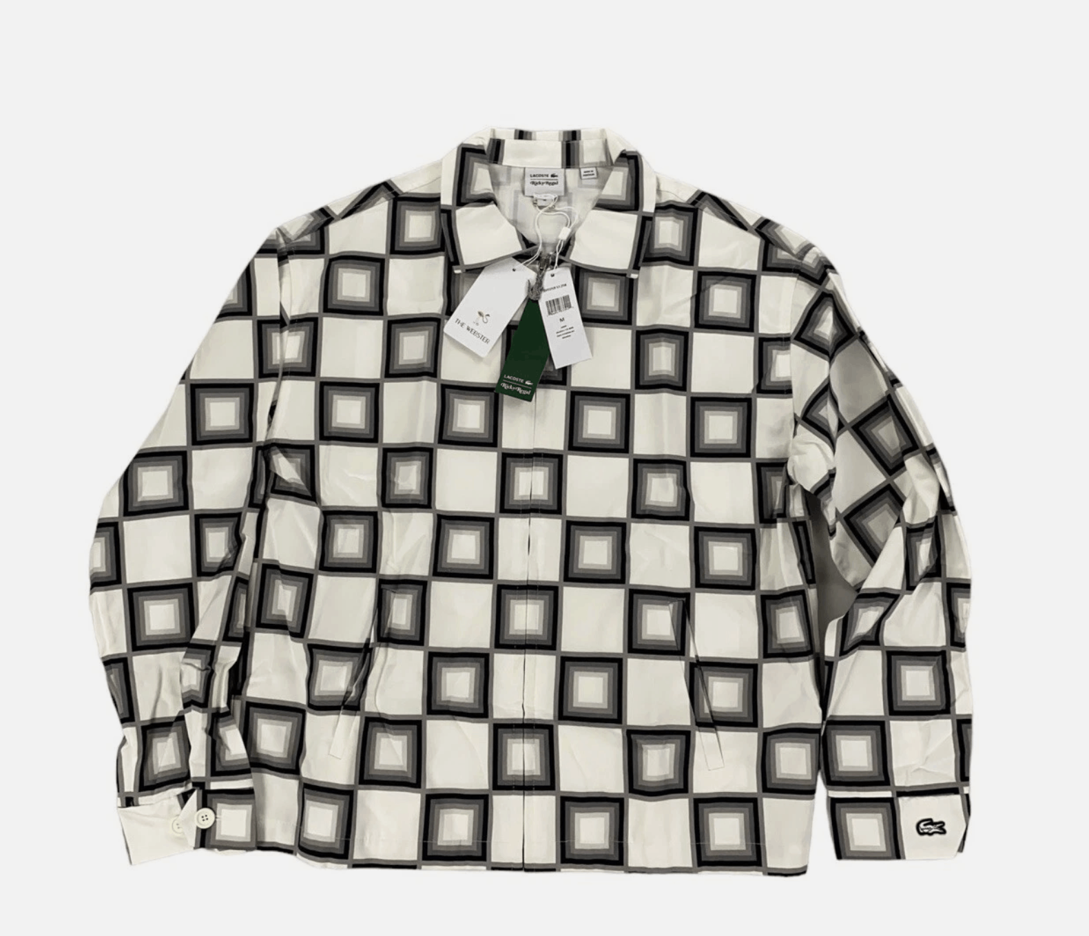 Lacoste Lacoste x Ricky Regal Relaxed Fit Checkerboard Jacket Size US M / EU 48-50 / 2 - 1 Thumbnail