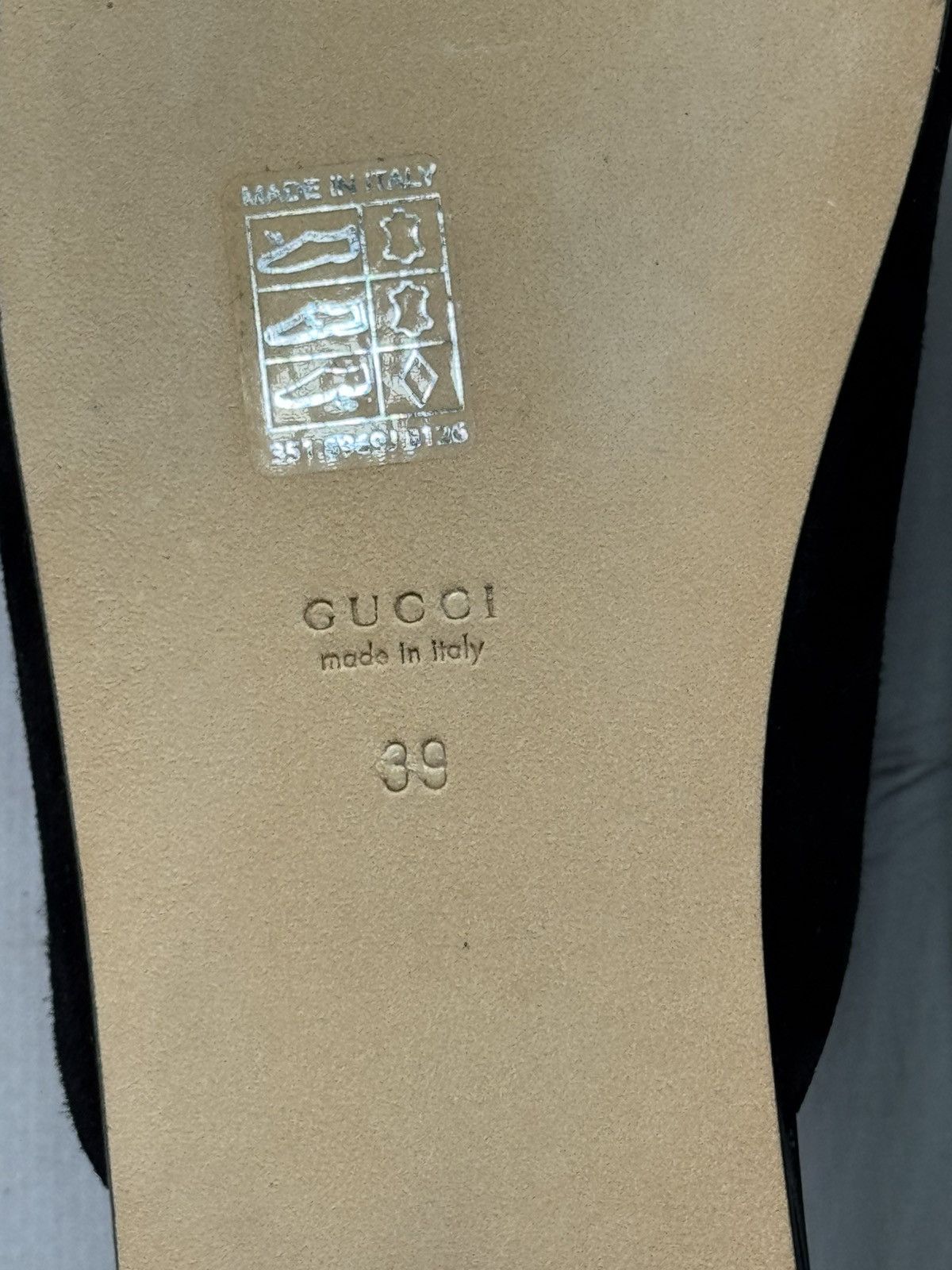 Adidas × Gucci Fw22 Gucci x Adidas Trefoil Slippers(Black/39eu) Size US 9 / IT 39 - 8 Thumbnail