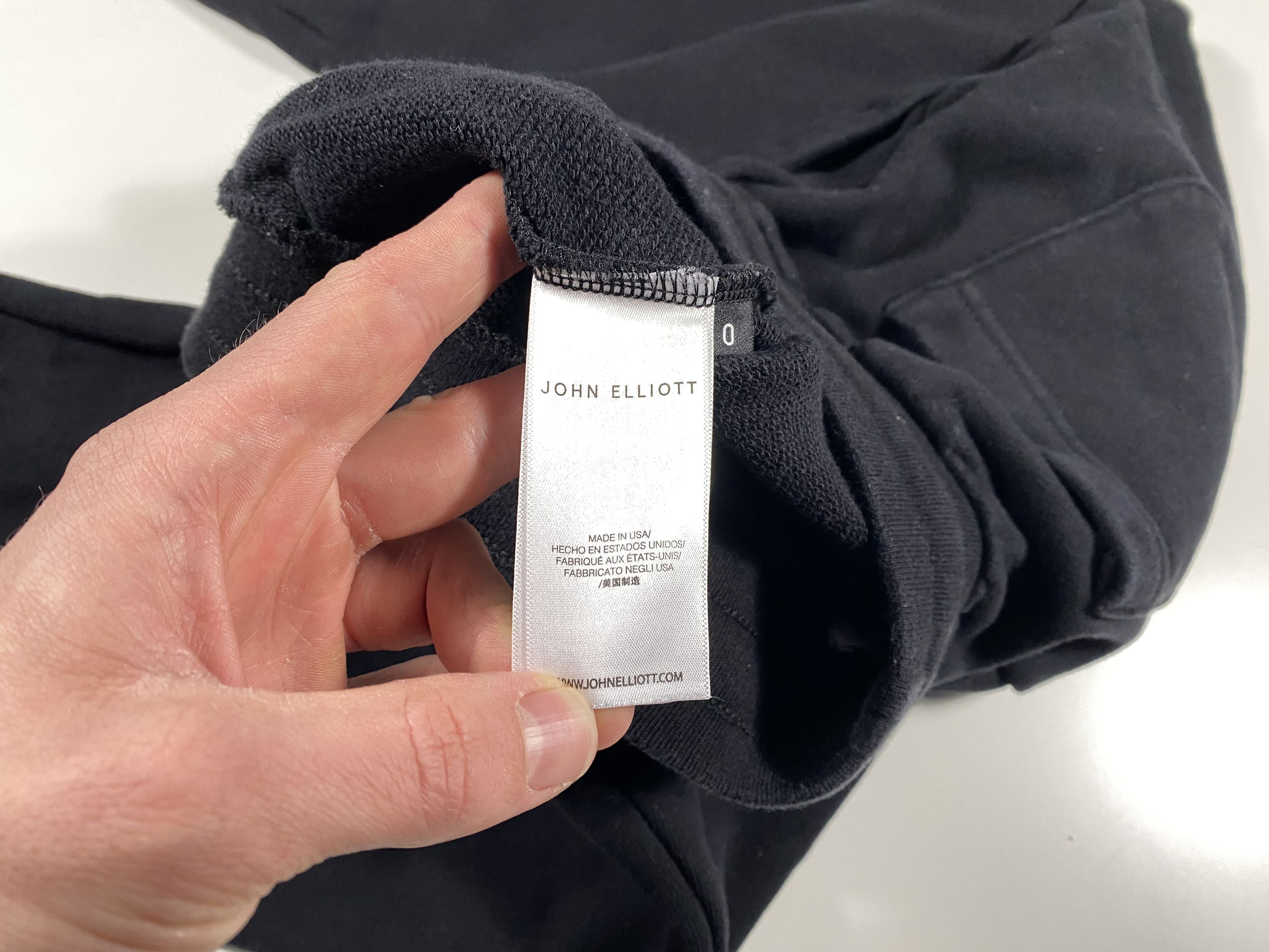 John Elliott John Elliott Mainline Beach Sweats Black / Tan size 0 Size US 26 / EU 42 - 5 Thumbnail