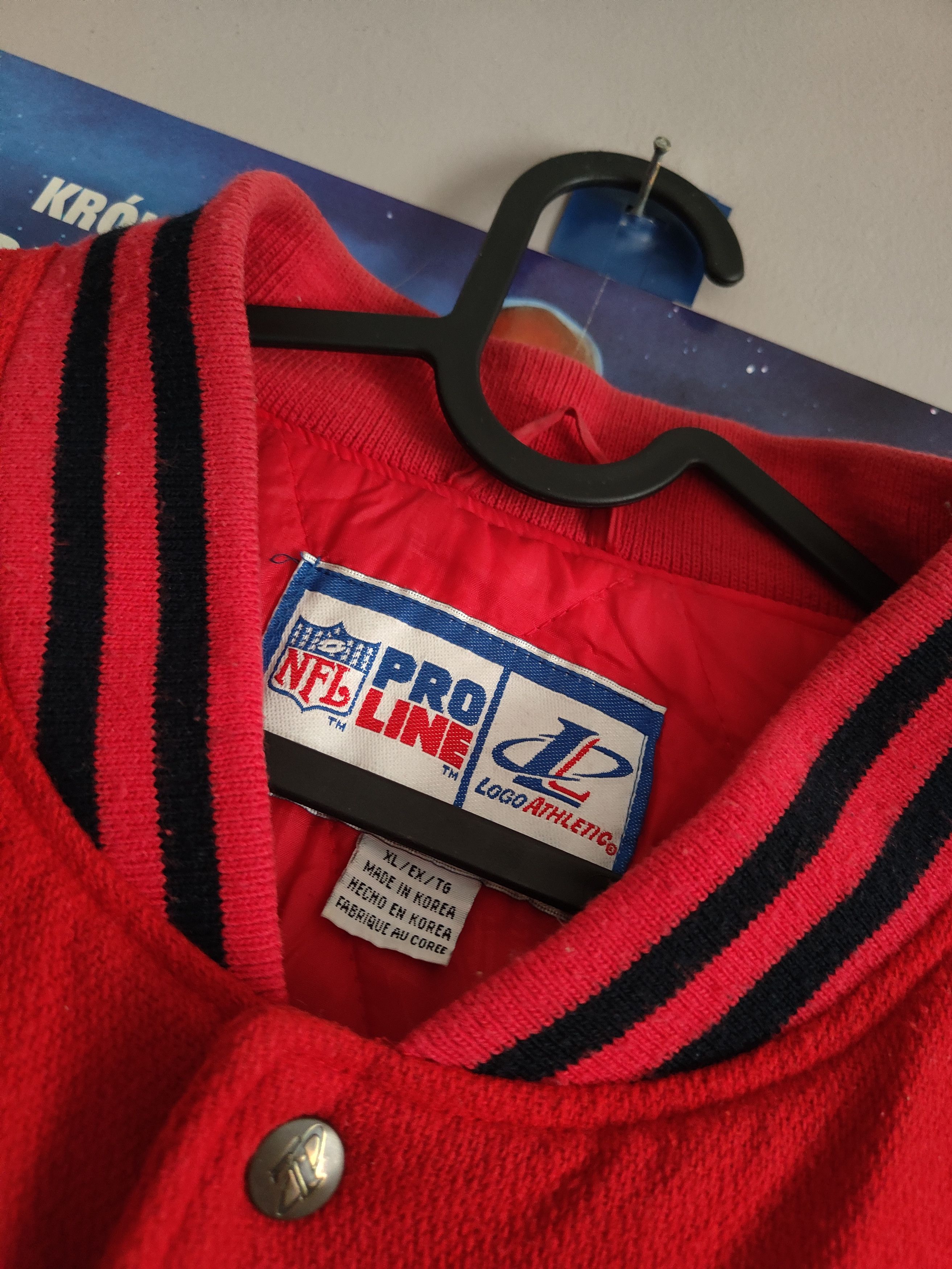 Logo Athletic 90s Vintage NFL Pro Line Kansas City Chiefs Varsity Jacket Size US XL / EU 56 / 4 - 3 Thumbnail
