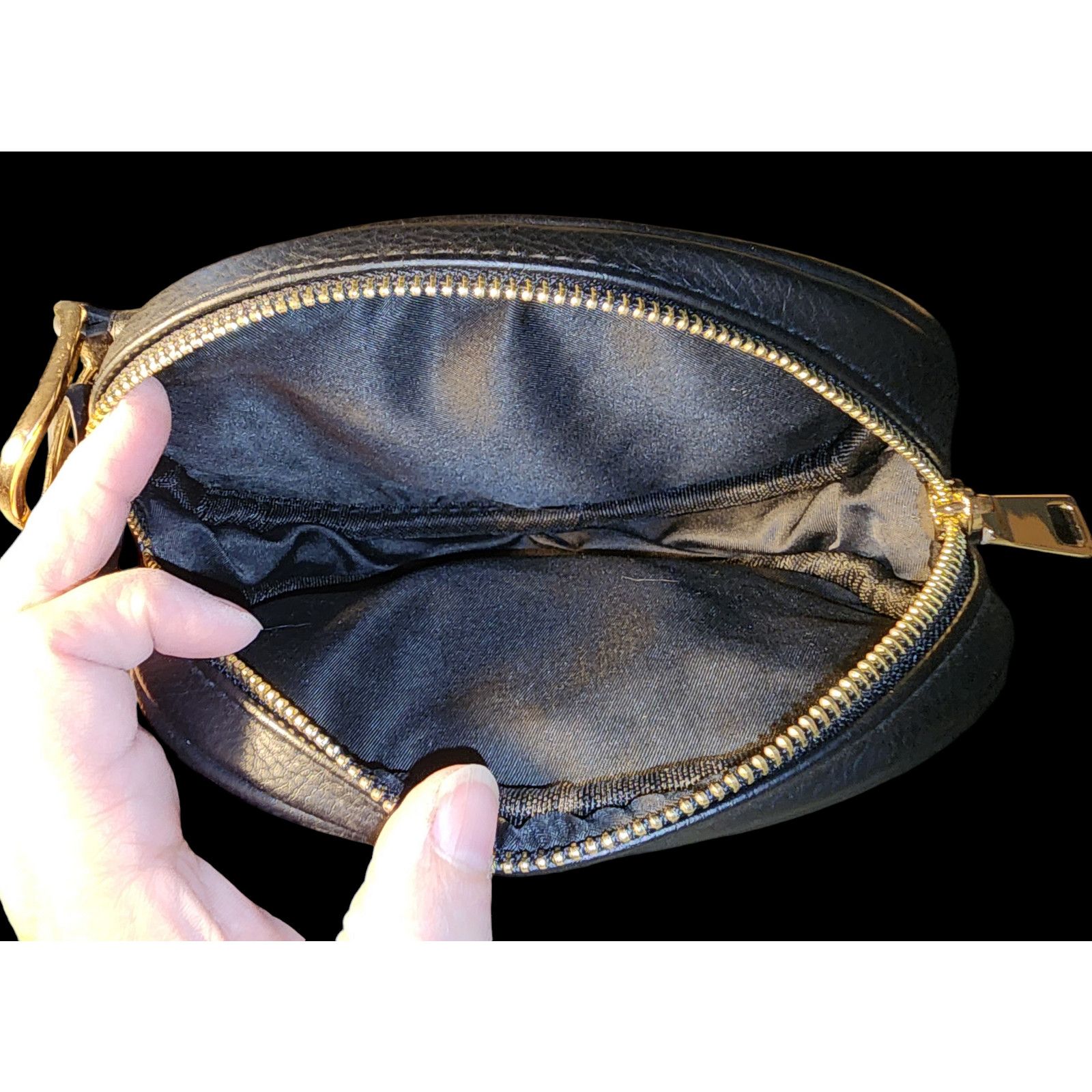Steve Madden Steve Madden Black Faux Leather Belt Bag Belt Size Large Size ONE SIZE - 3 Thumbnail