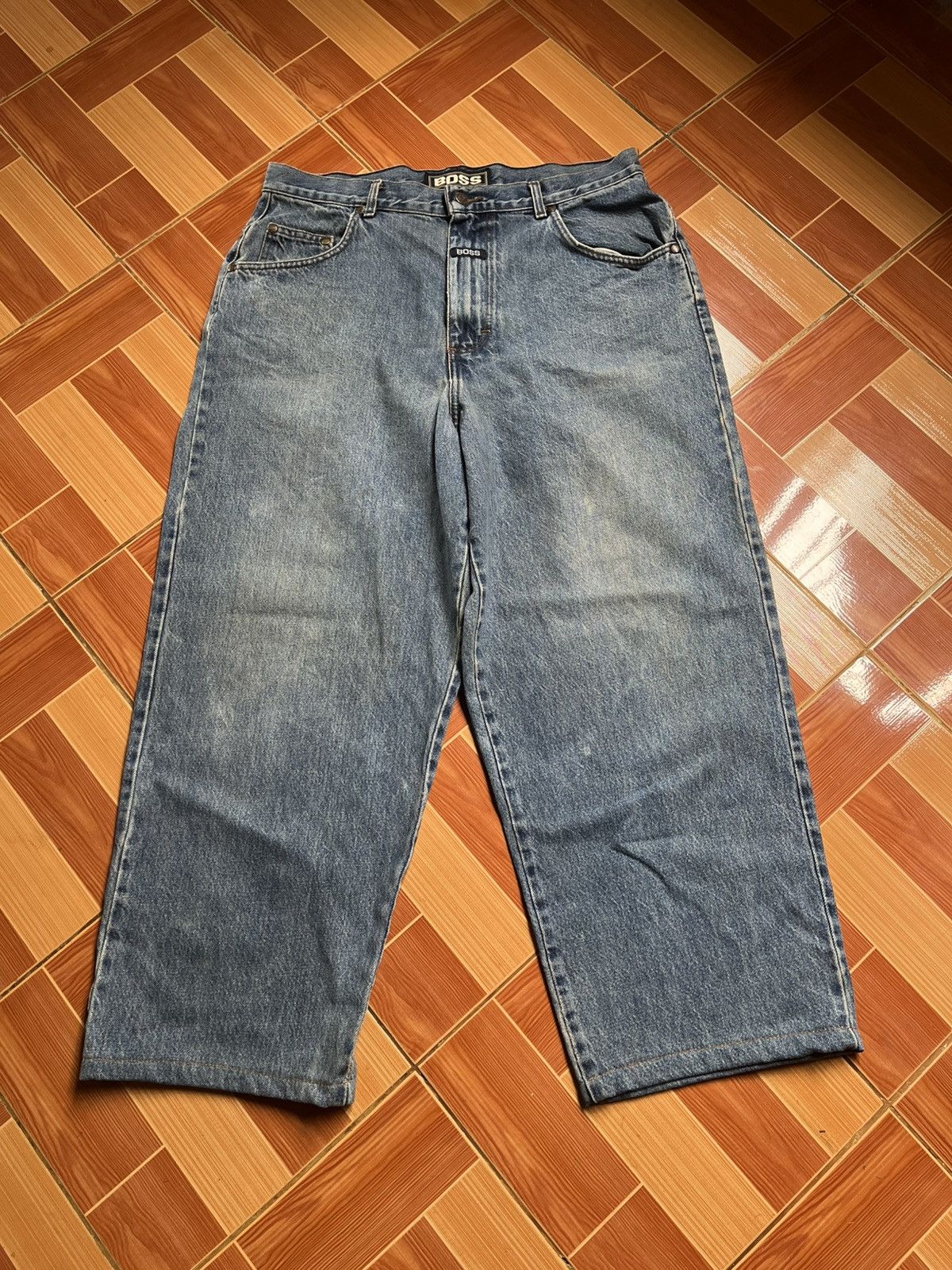 Vintage Baggy jeans BOSS denim Size US 36 / EU 52 - 1 Thumbnail