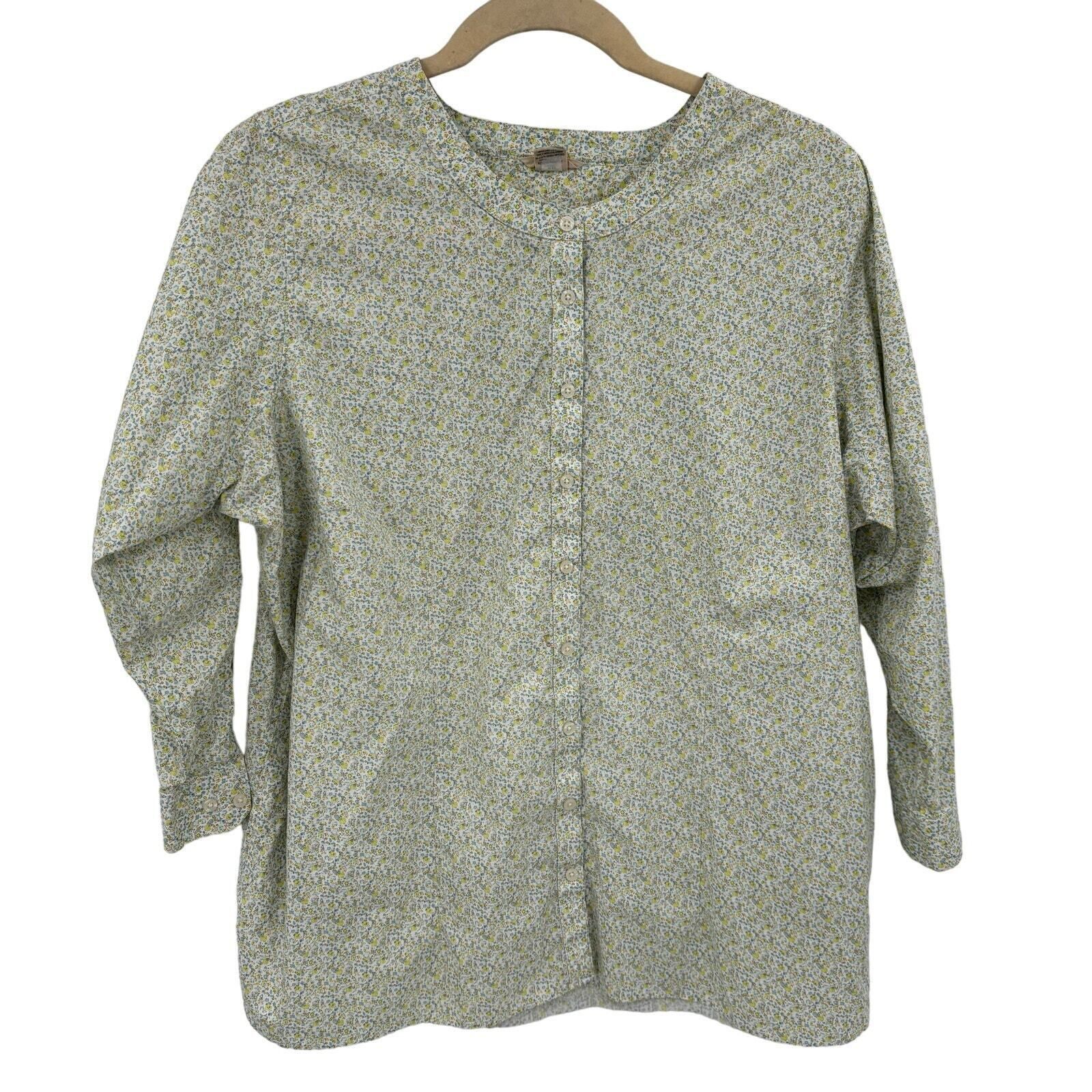 Duluth Trading Company Duluth Trading Company Women's Shirt 2X Plus Size Floral Pri Size XXL / US 16-18 / IT 52-54 - 1 Thumbnail