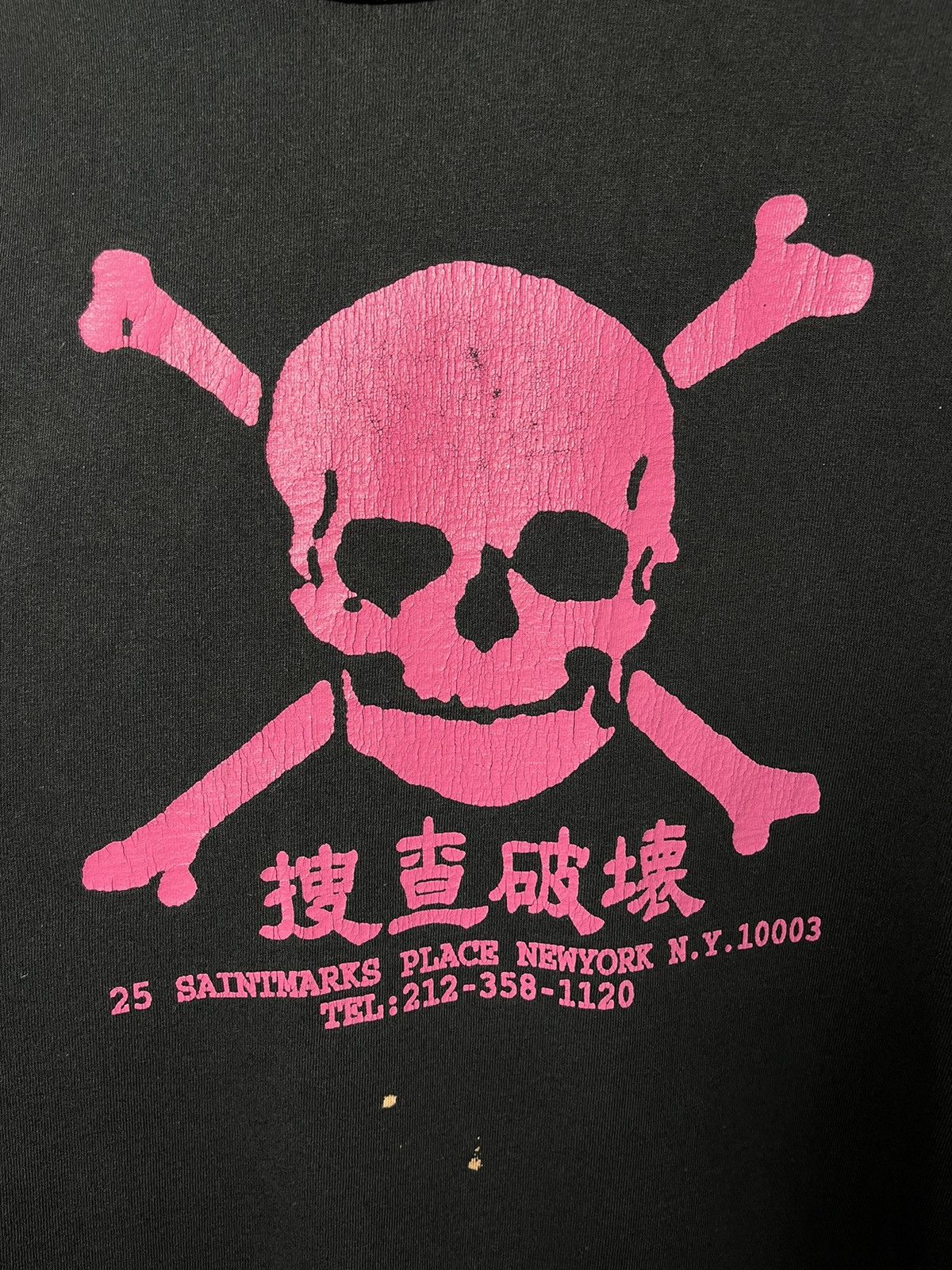 Vintage Rare Vintage 90s Search & Destroy New York store long sleeve