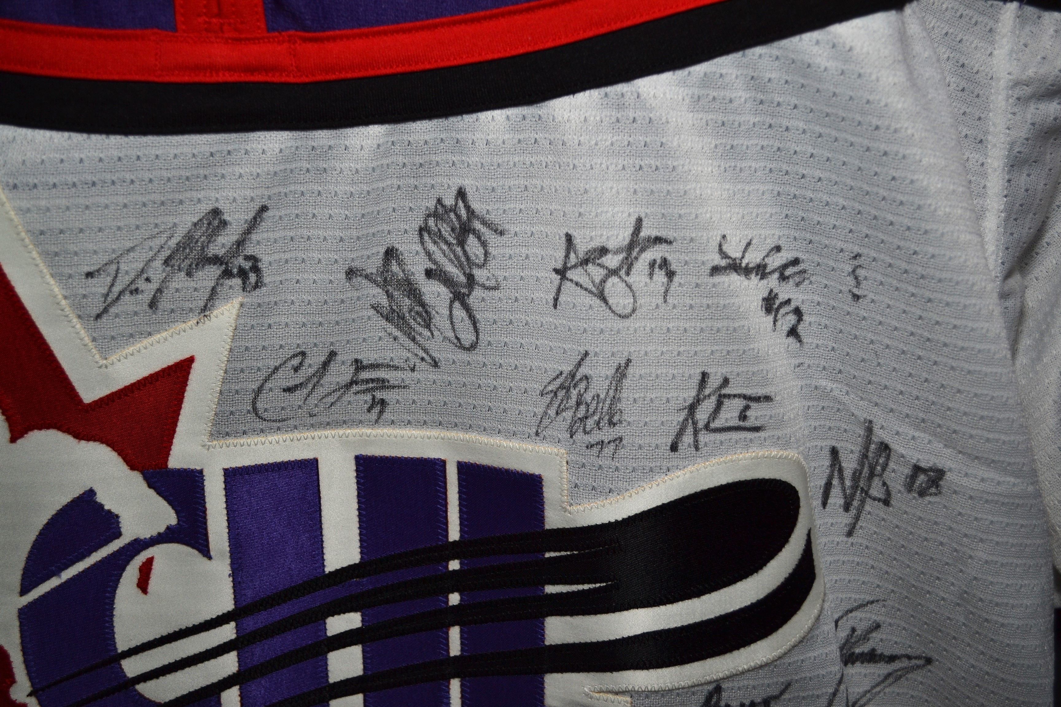 Nike × Vintage Nike CHL Top Prospects All-star Game Signed Hockey Jersey 54 Size US XL / EU 56 / 4 - 9 Thumbnail
