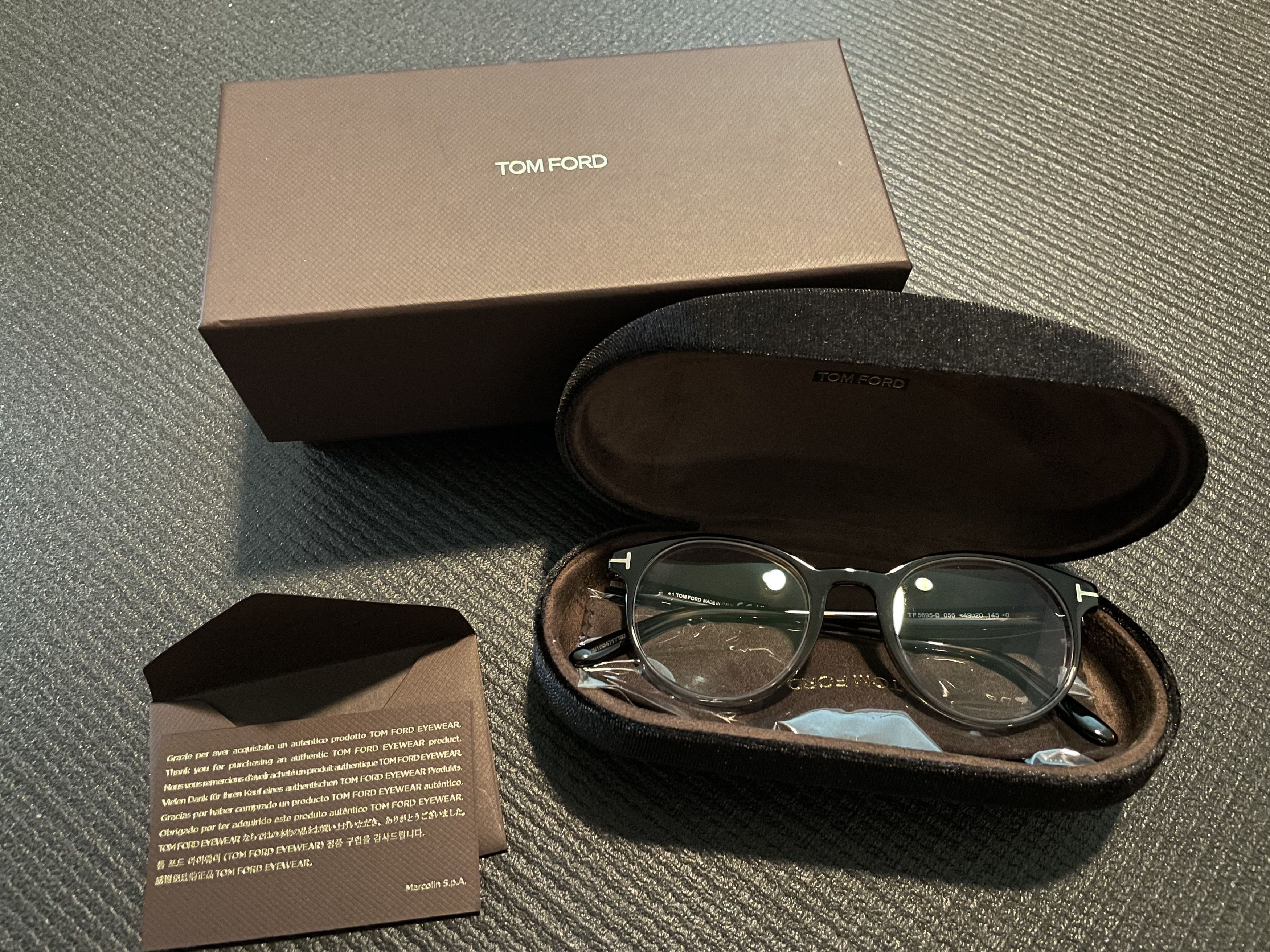 Tom Ford Tom Ford Round Glasses Size ONE SIZE - 1 Thumbnail