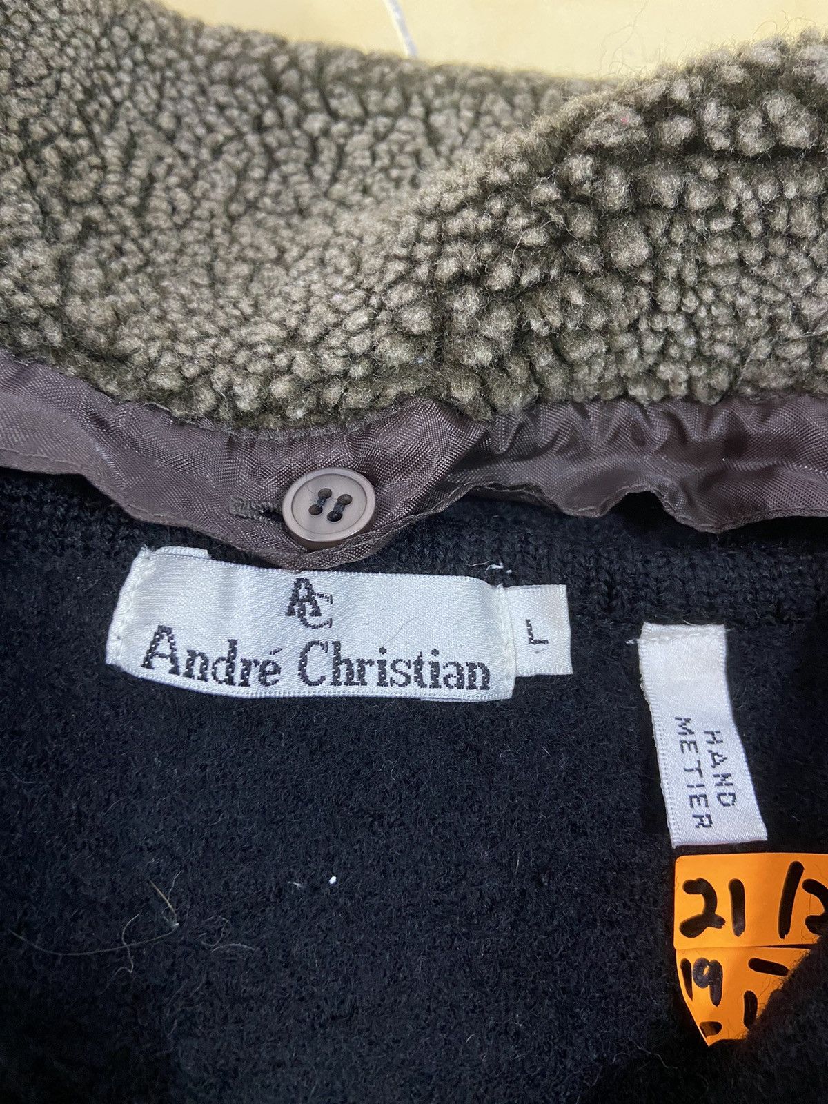 Andrew Christian ANDRE CHRISTIAN HAND METIER WOOL JACKET Size US M / EU 48-50 / 2 - 9 Thumbnail