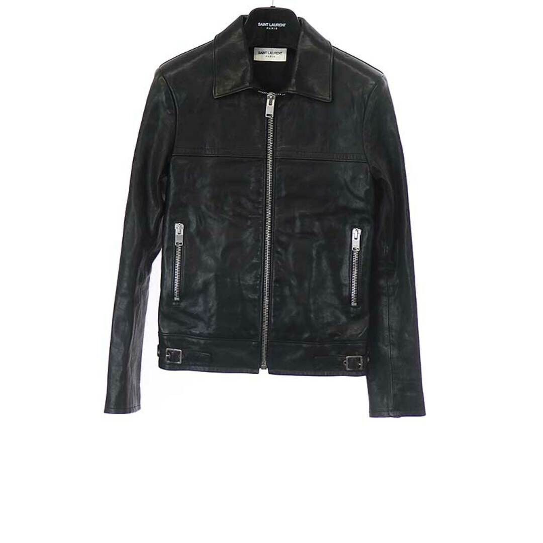 Image of Saint Laurent Paris Saint Laurent Fw13 Cafe Racer in Black, Men's (Size Small)