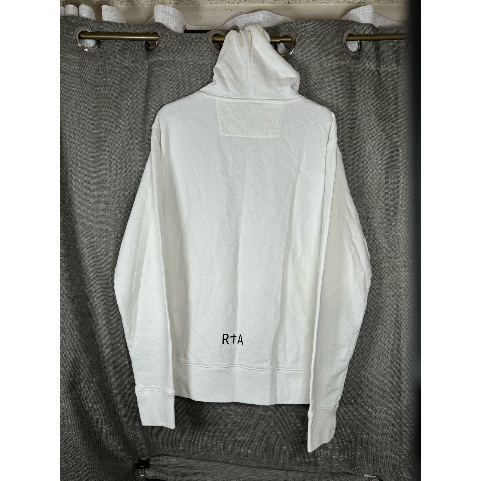 Rta RtA Black White Sinner Graphic Pullover Hoodie Streetwear S Size US S / EU 44-46 / 1 - 4 Thumbnail