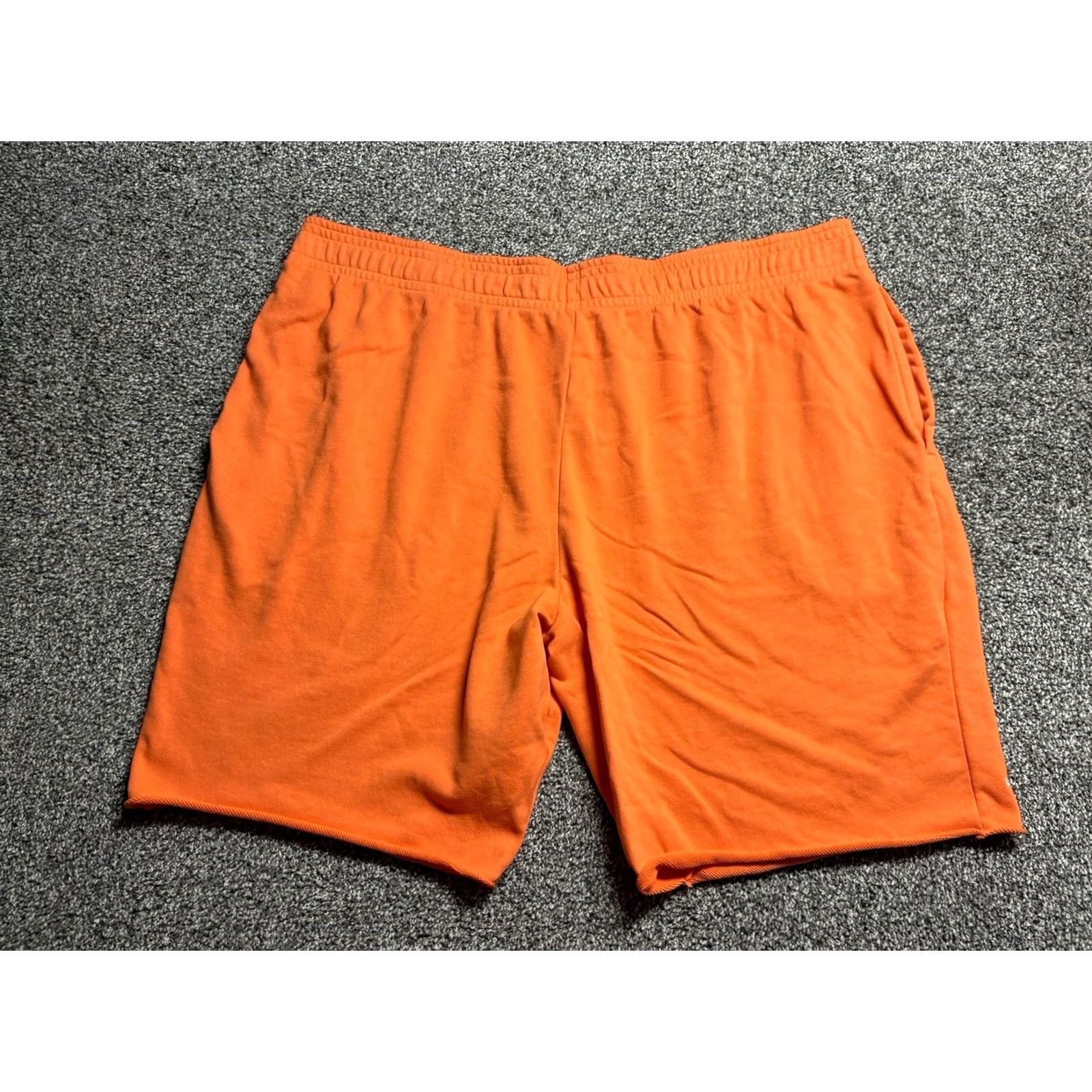 Under Armour Under Armour Shorts Mens 4XL Orange Soft Fleece Line 10” Inseam Casual Gym Size US 39 - 2 Thumbnail