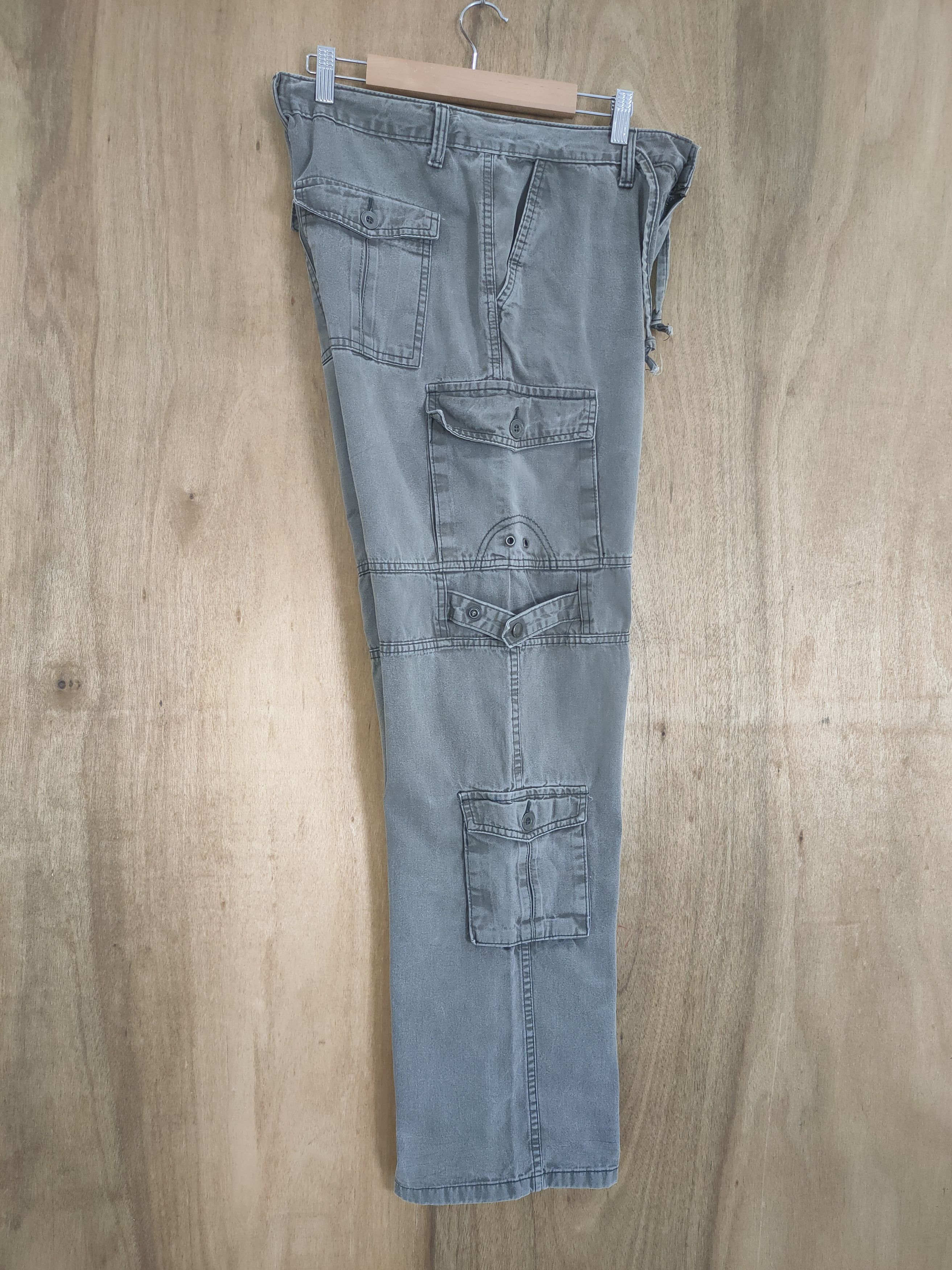 Abercrombie & Fitch 9 POCKET ABERCROMBIE BONDAGE CARGO PANTS Size US 30 / EU 46 - 11 Thumbnail