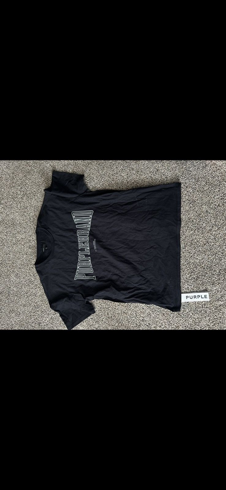 Purple Brand Purple Reverse Stitch Logo Tee Size US XL / EU 56 / 4 - 1 Thumbnail