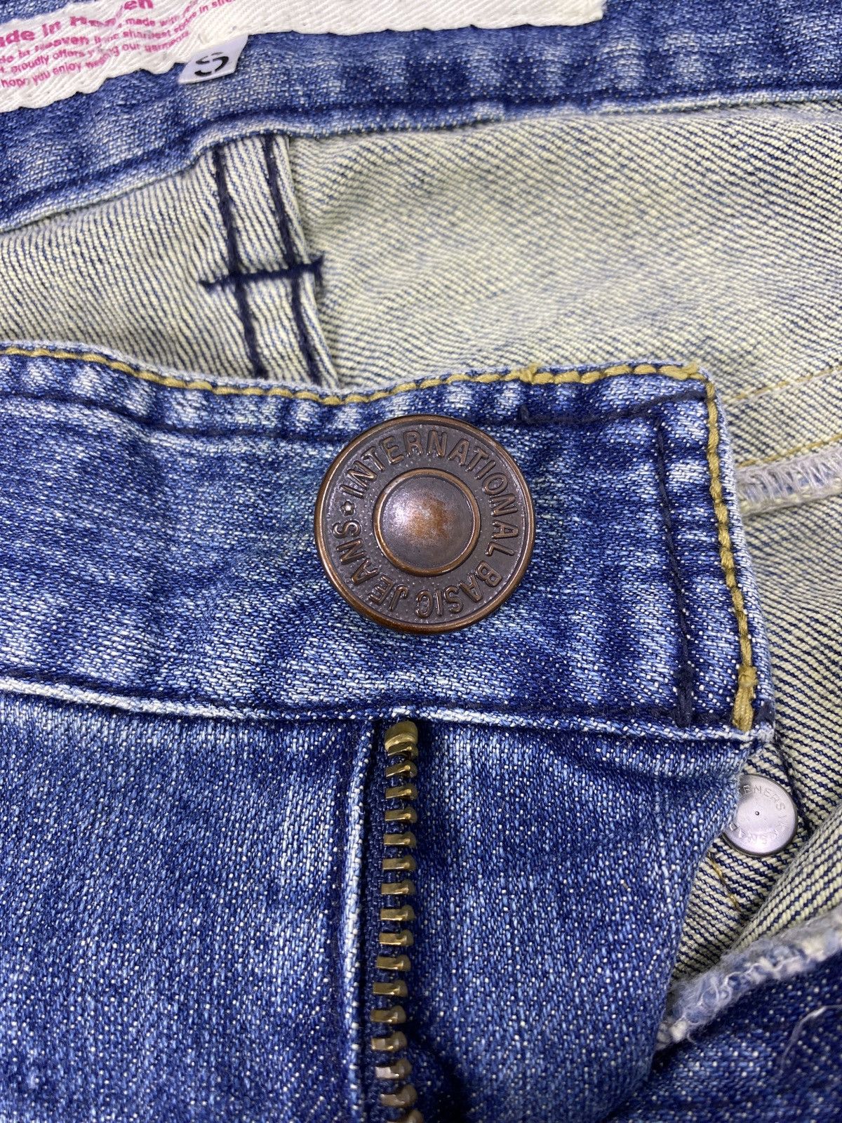 Japanese Brand × Jean Japanese Brand Blue Wash Flare Jeans - J1055 Size 29" - 9 Thumbnail