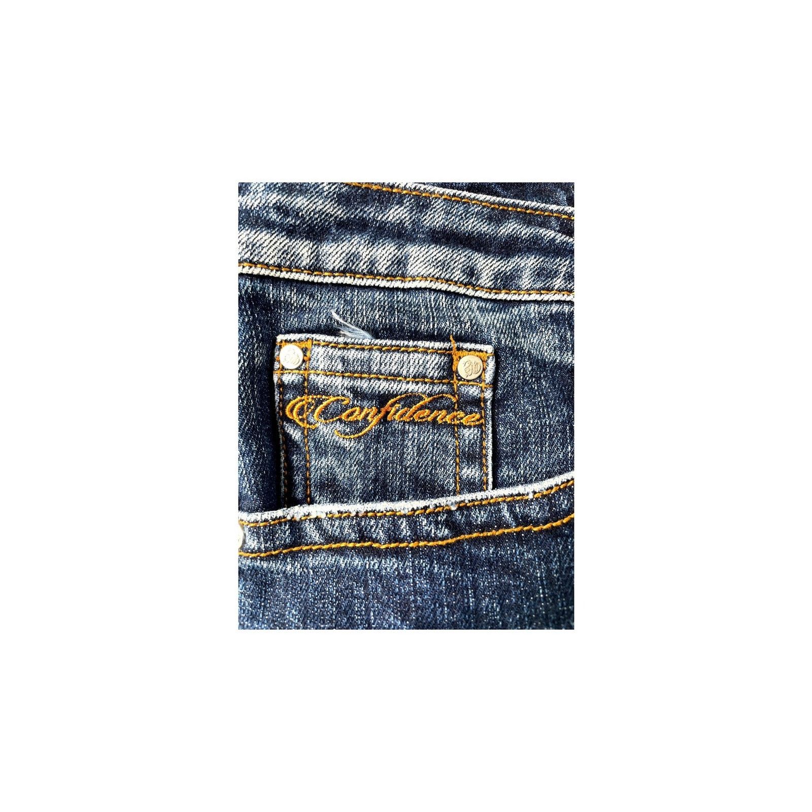 Whensmokeclears When Smoke Clears "Fumi Diamond" Dark Wash Jeans Size US 32 / EU 48 - 5 Thumbnail