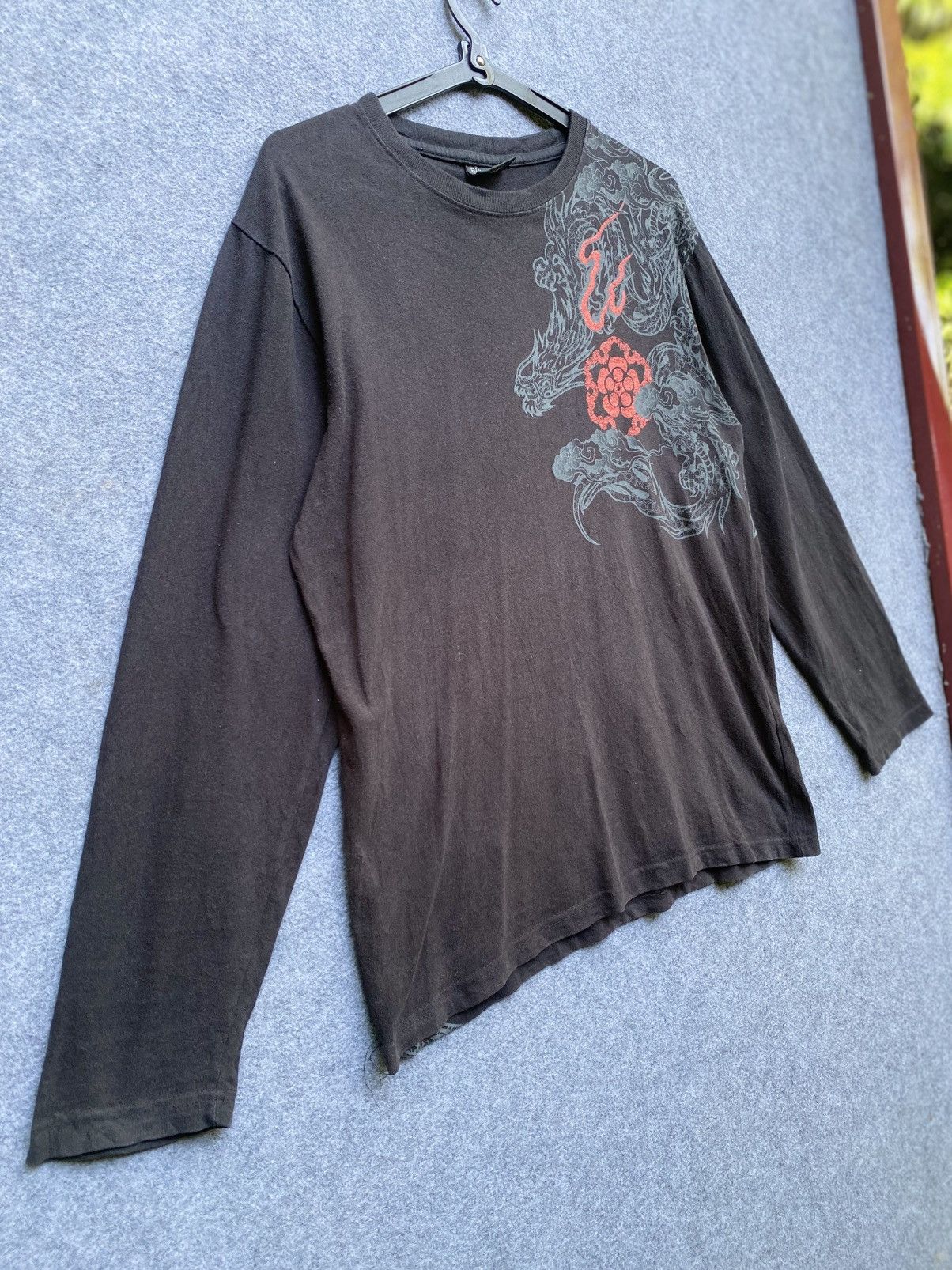 Japanese Brand Bullet noise dragon long sleeve tshirt Size US L / EU 52-54 / 3 - 3 Thumbnail