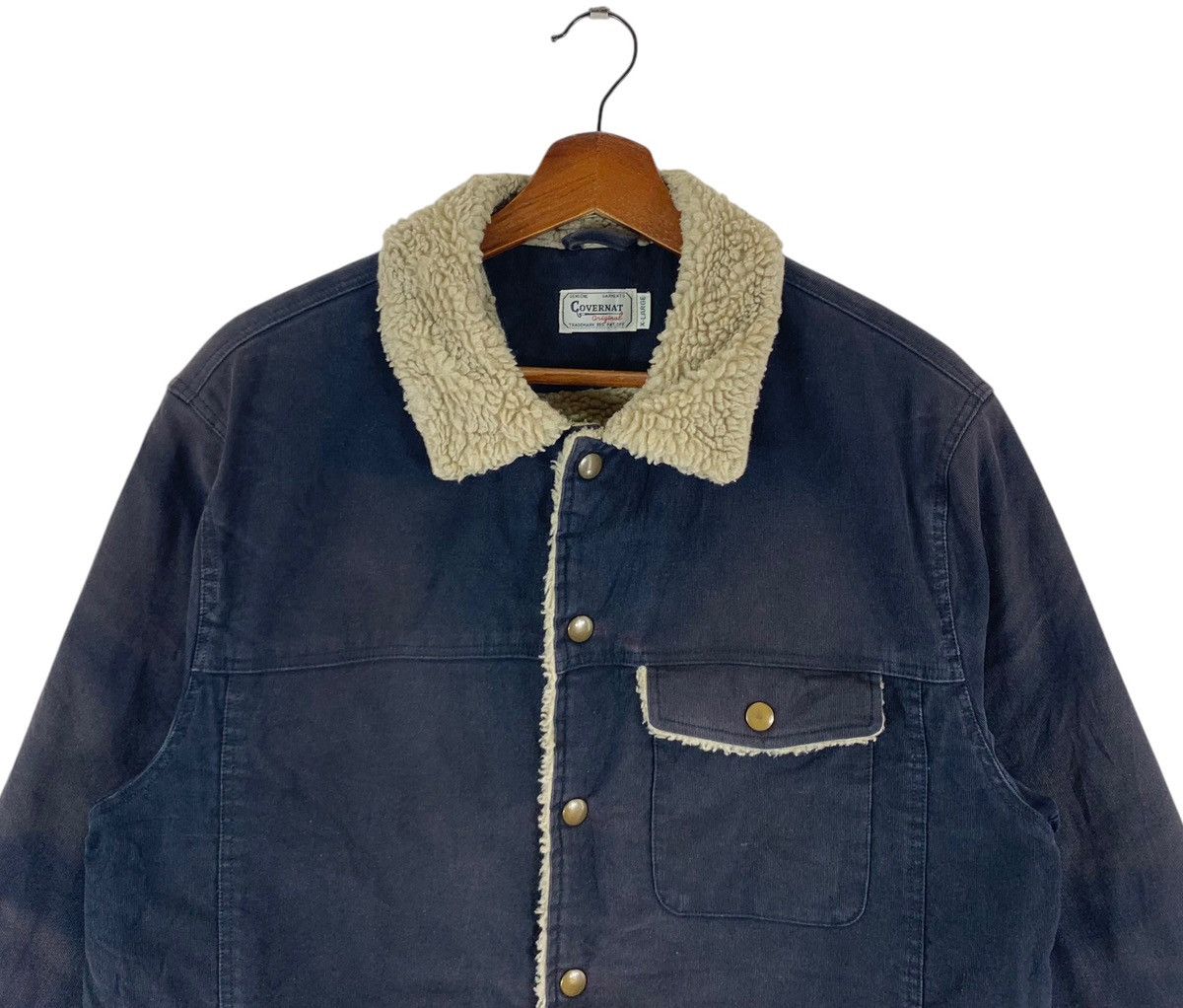 COVERNAT × Vintage VINTAGE COVERNAT SHERPA WINTER JACKET SNAP BUTTON Size US XL / EU 56 / 4 - 5 Thumbnail