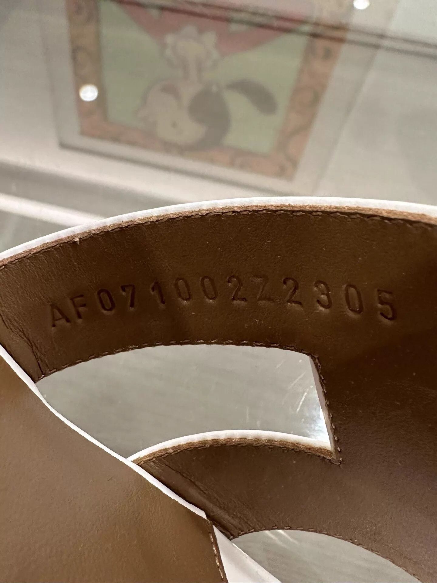 Hermes Hermes Oasis White H Logo Women's 5cm Heel Slipper 36.5 Size US 6 / IT 36 - 7 Thumbnail
