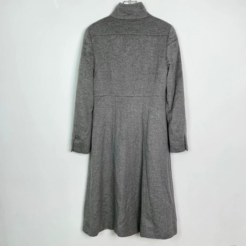 Max Mara Max Mara Women's standing collar single-breasted wool over Size M / US 6-8 / IT 42-44 - 2 Thumbnail
