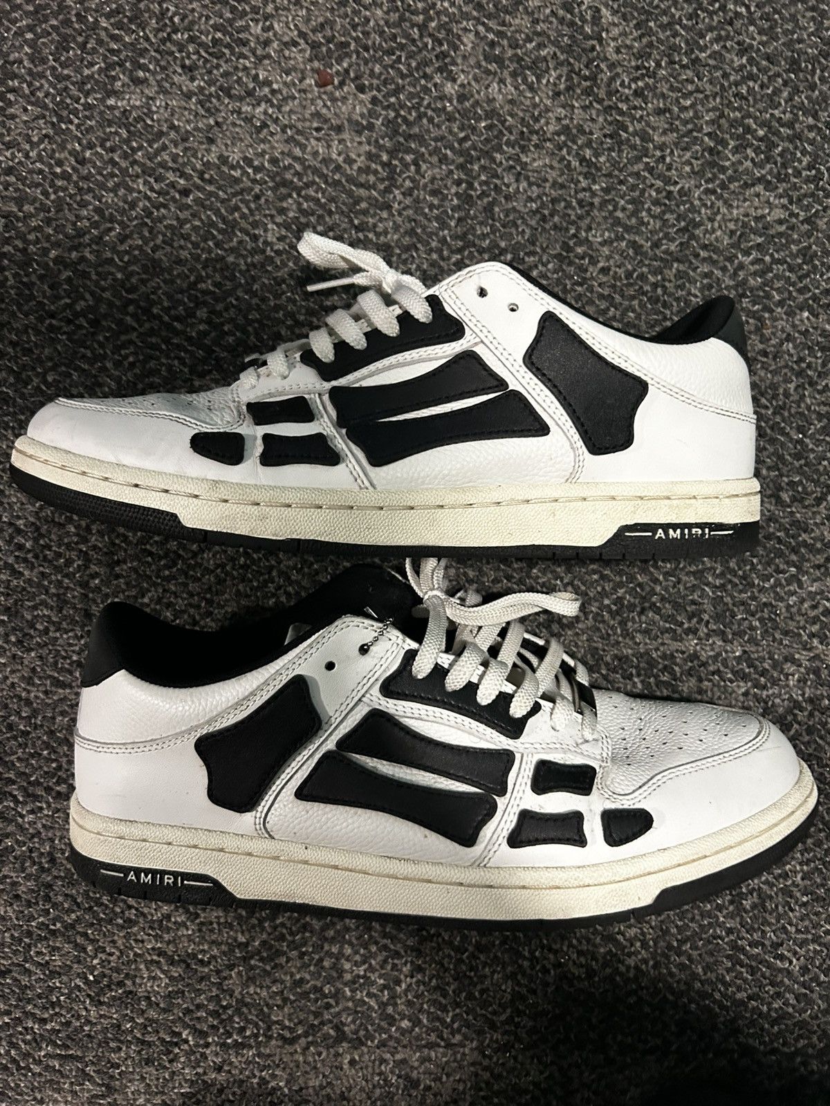 Amiri Amiri skel low top Size US 11 / EU 44 - 2 Thumbnail