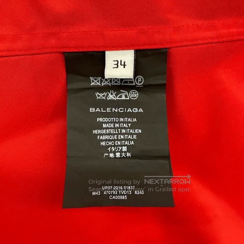 Balenciaga Balenciaga Red Jacket Size XXS / US 00 / IT 34 - 6 Thumbnail