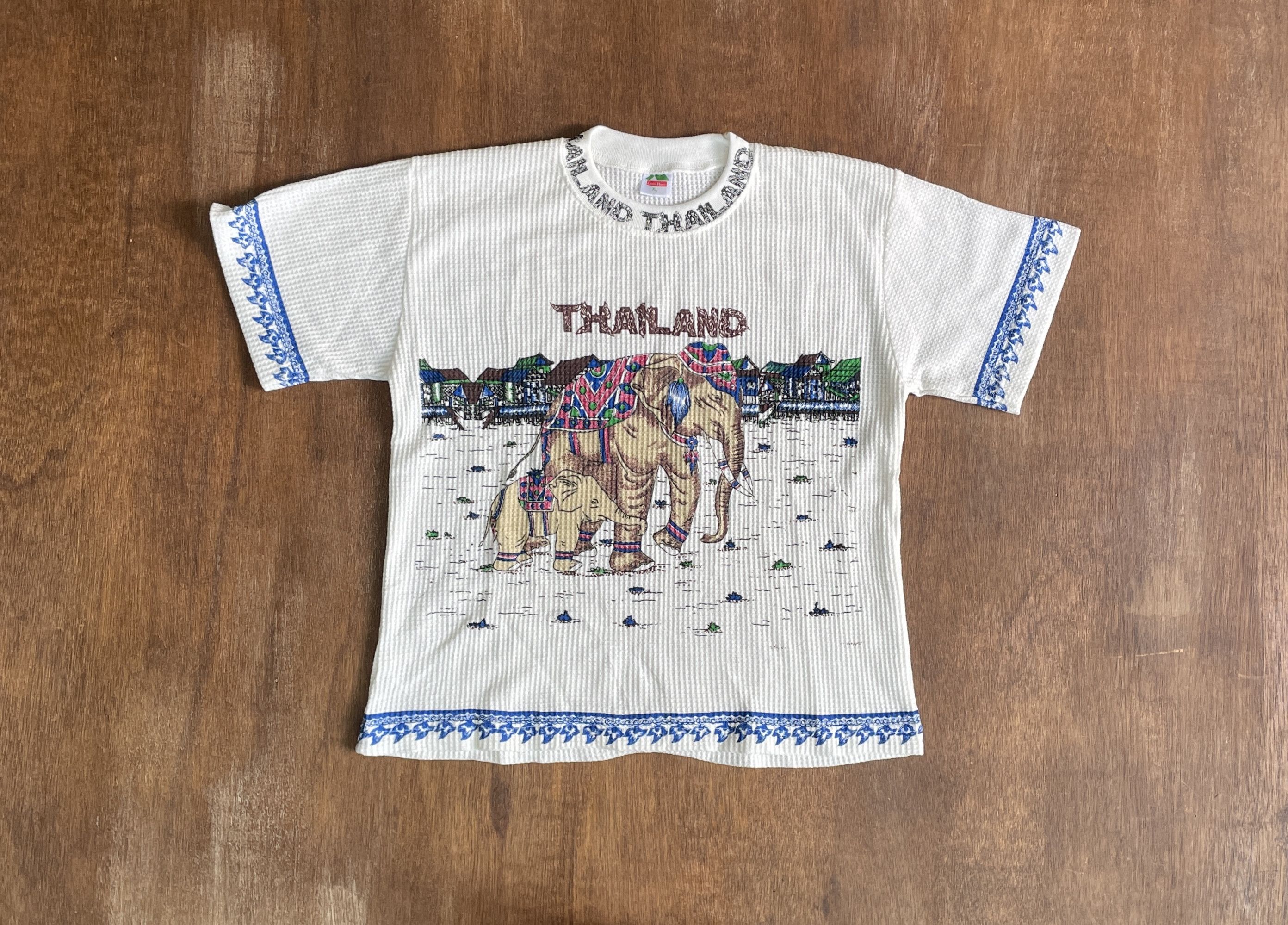 Other Embroidery Souvenir Tee Elephants Thailand Size US XL / EU 56 / 4 - 1 Thumbnail