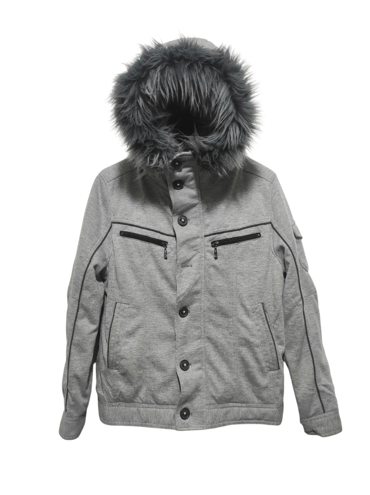 Japanese Brand Create Barefoot zip fur hoodie jacket ifsix LGB style Size US M / EU 48-50 / 2 - 1 Thumbnail