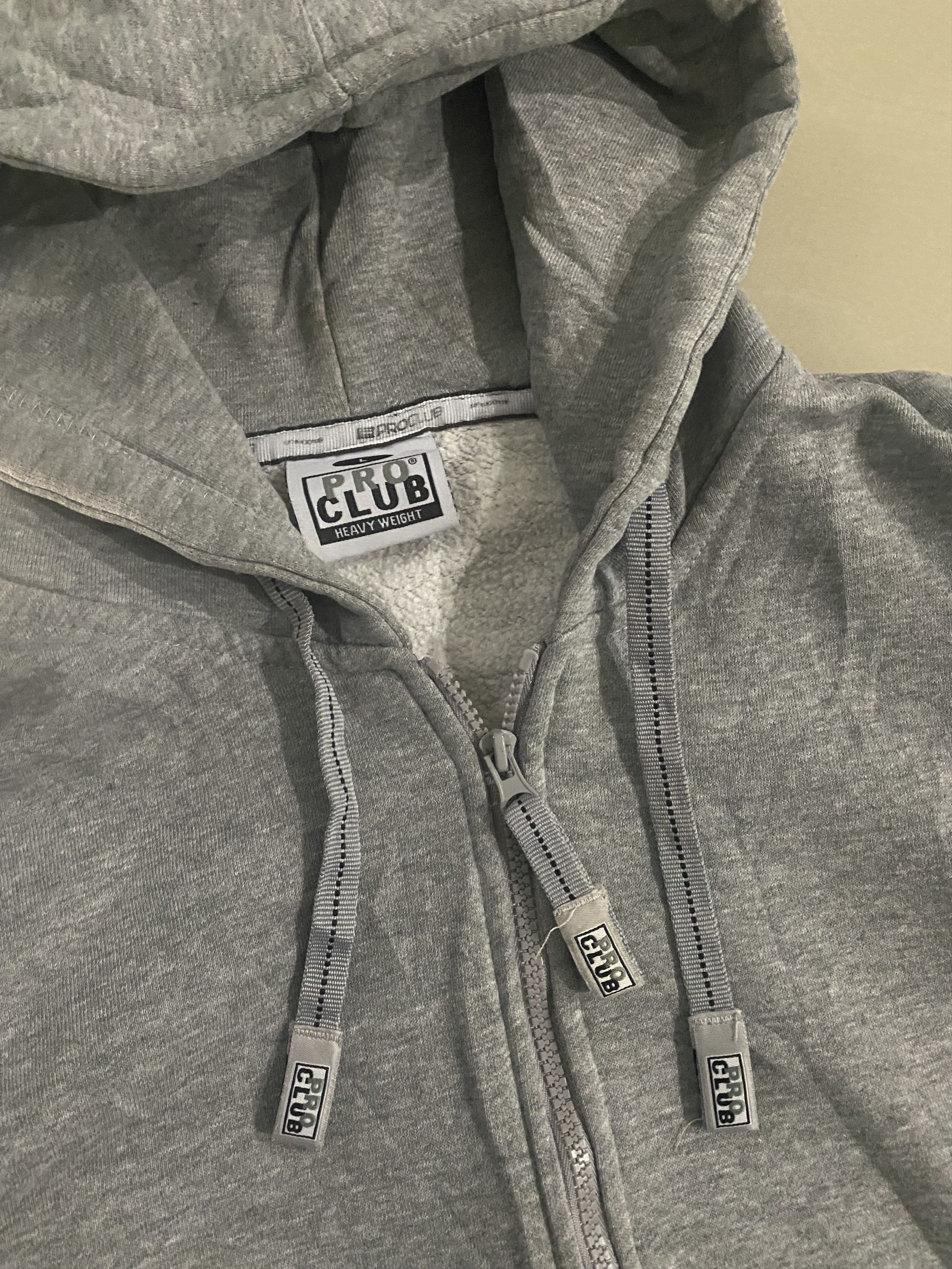 Vintage Vintage pro club hoodie blank hoodie Size US L / EU 52-54 / 3 - 2 Thumbnail
