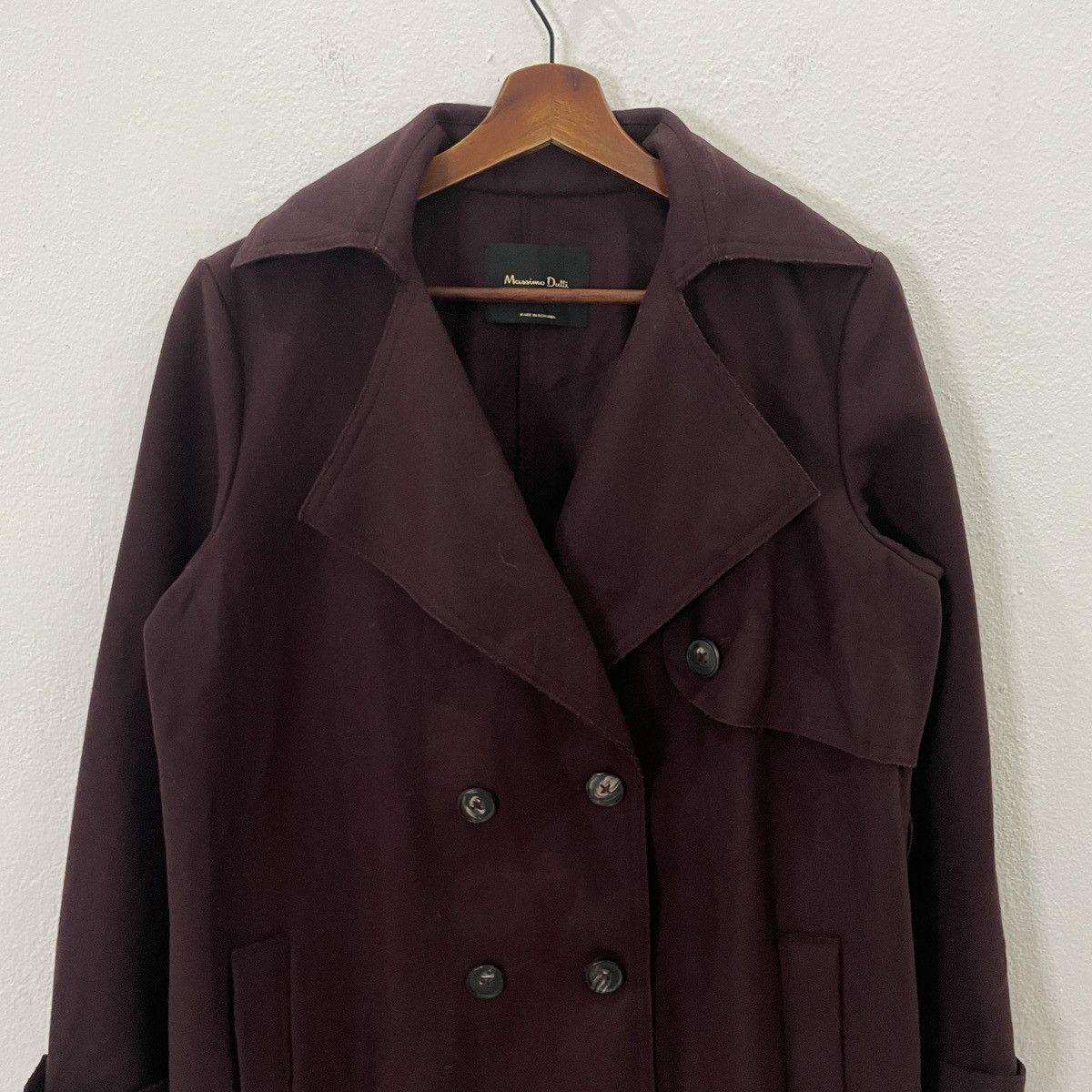 Massimo Dutti Vintage Mossimo Dutti Trench Coat Jacket Size US L / EU 52-54 / 3 - 4 Thumbnail