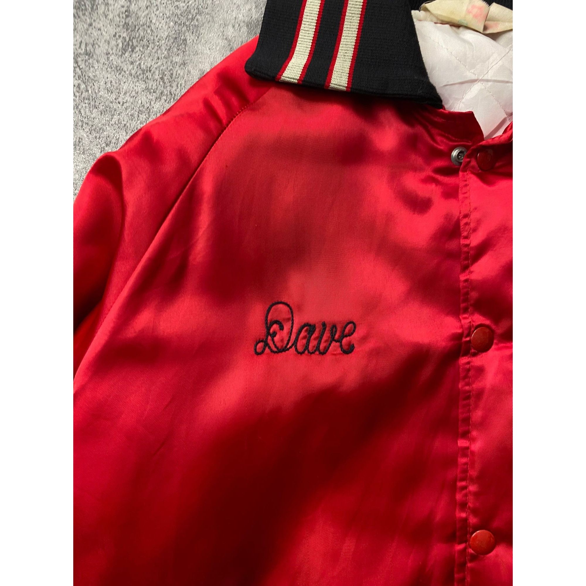 Vintage Vintage Fairborn Softball Jacket Satin Snap On Size US M / EU 48-50 / 2 - 4 Thumbnail