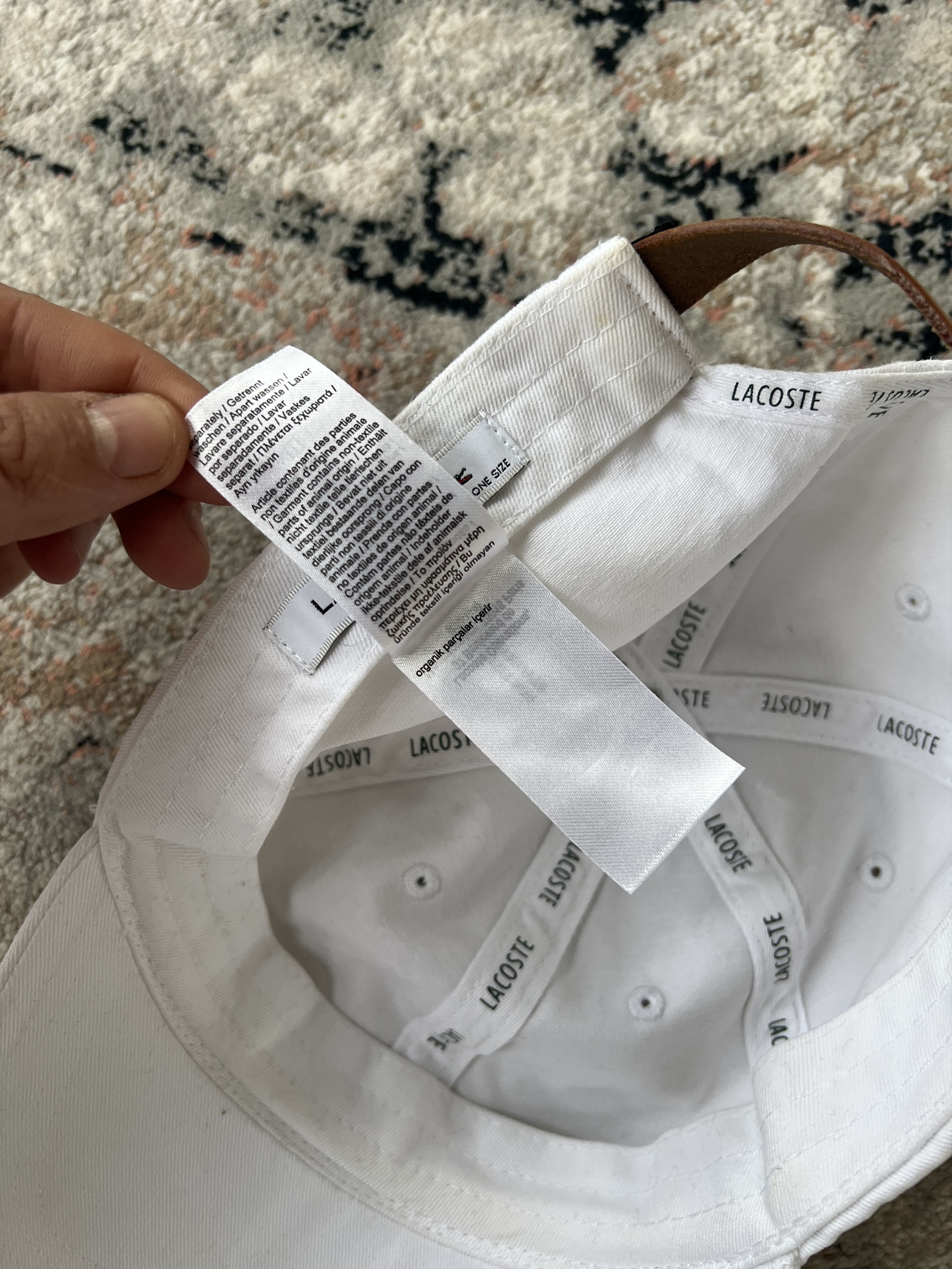 Lacoste Lacoste Cap Size ONE SIZE - 10 Thumbnail