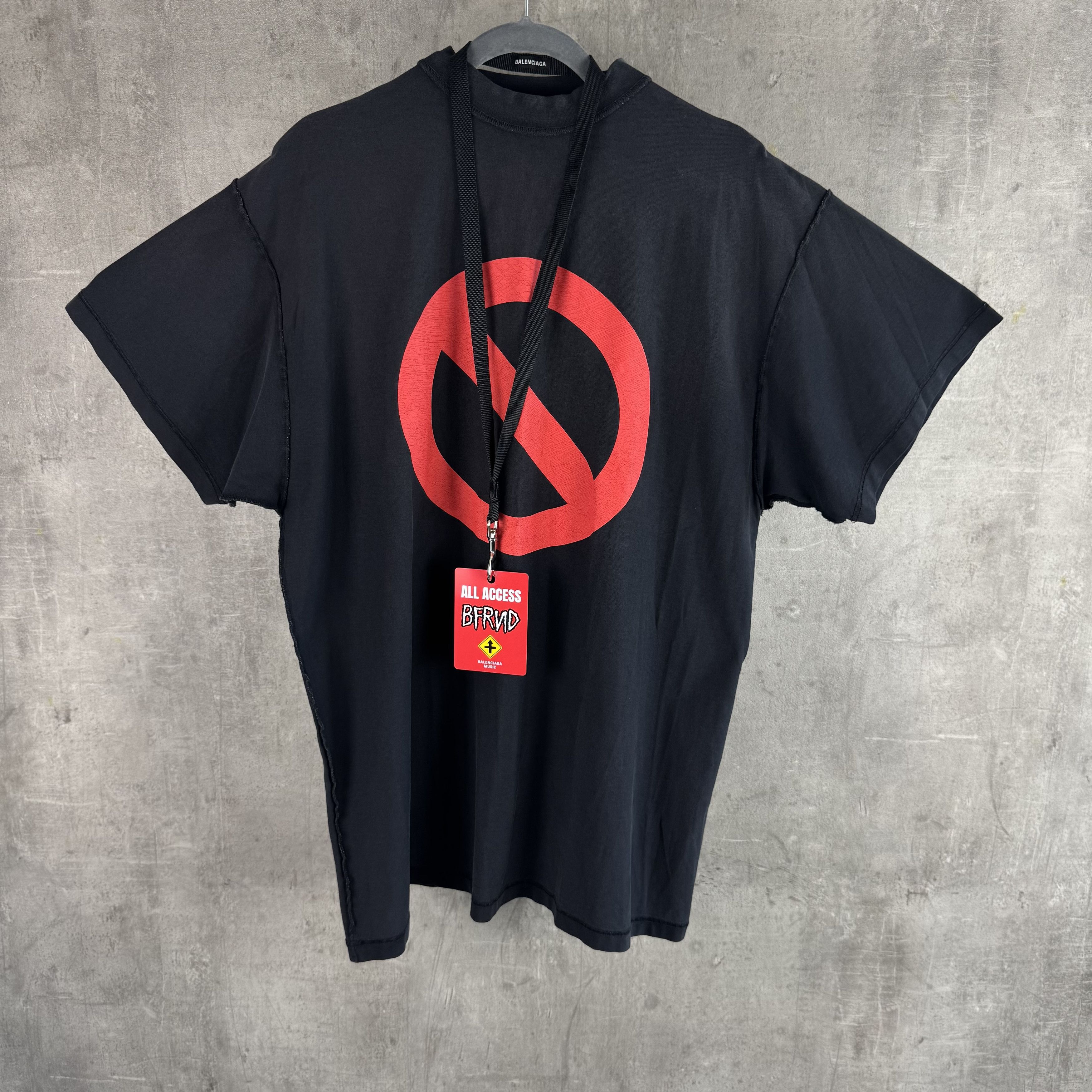 Balenciaga BALENCIAGA BFRND Inside Out Oversized Tshirt Limited Edition Size US S / EU 44-46 / 1 - 6 Thumbnail