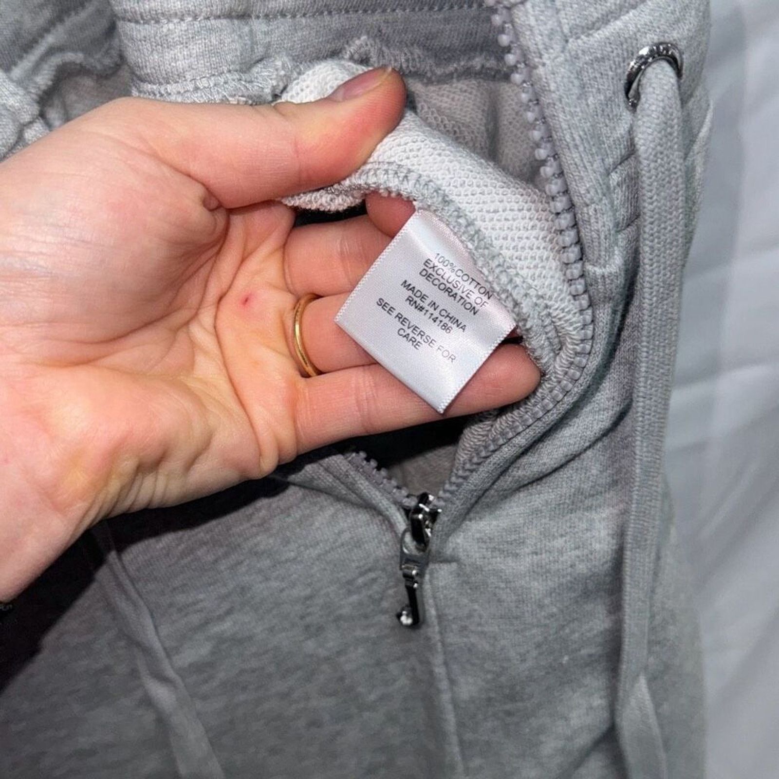 Juicy Couture Juicy Couture grey terry cloth jumpsuit | Sz M Size 30" / US 8 / IT 44 - 8 Thumbnail