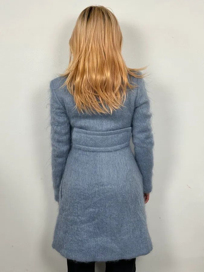 Gucci AW2014 Gucci Blue Premium Classy Officer Trench Coat by Frida Giannini Size S / US 4 / IT 40 - 3 Thumbnail
