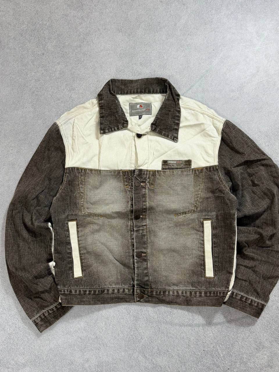 Japanese Brand vintage 90s distressed washed denim trucker archive jacket Size US M / EU 48-50 / 2 - 3 Thumbnail