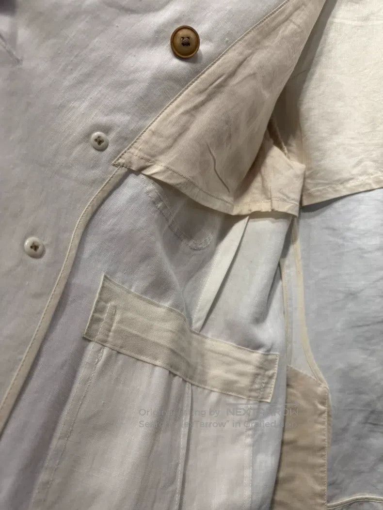 Nigel Cabourn Nigel Cabourn Flax double row buckle retro work jacket Size S / US 4 / IT 40 - 9 Thumbnail