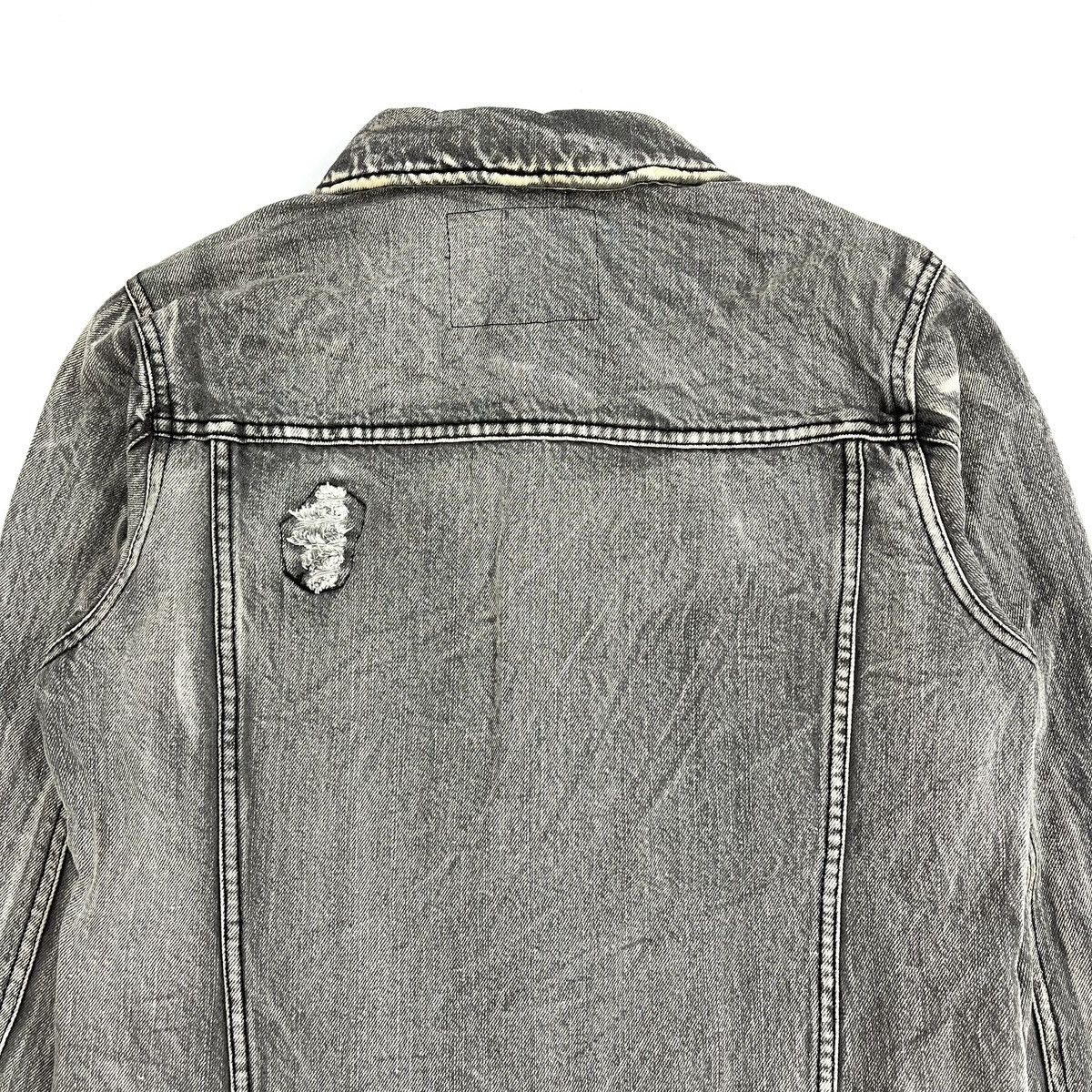 In The Attic 2000s In the Attic Punk Lgb Goa Distressed Denim Jacket Size US M / EU 48-50 / 2 - 15 Thumbnail