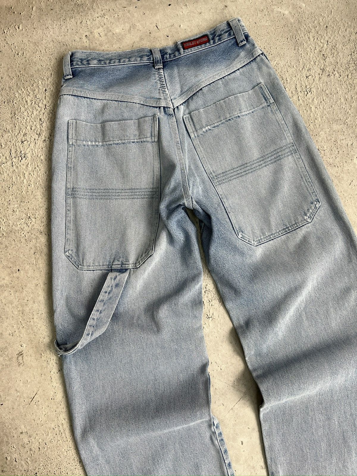 Diesel Wide leg distressed baggy rap jeans y2k Size US 30 / EU 46 - 8 Thumbnail
