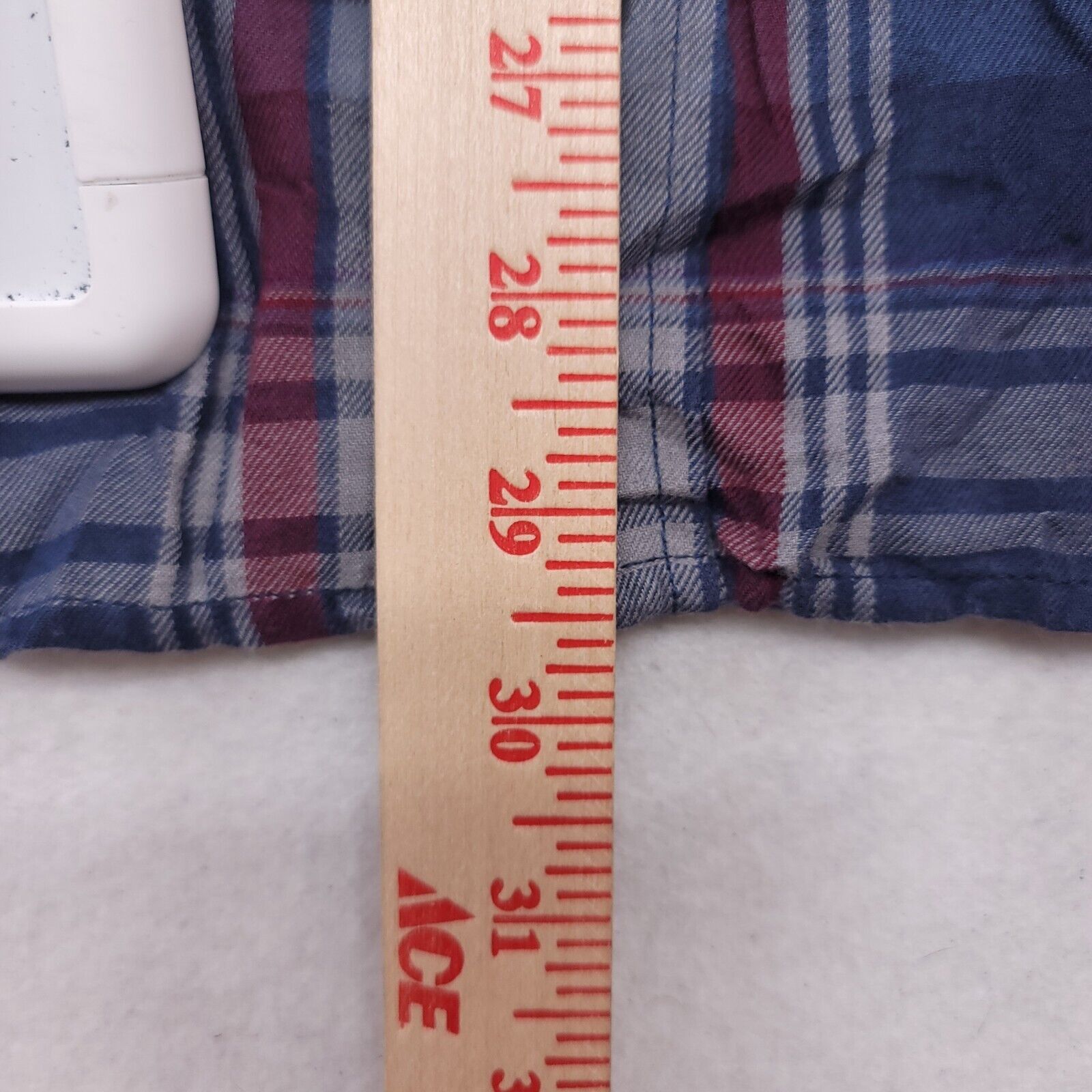 Old Navy Old Navy Tartan Flannel Shirt Mens Size Large L Blue Gray Size US L / EU 52-54 / 3 - 7 Thumbnail